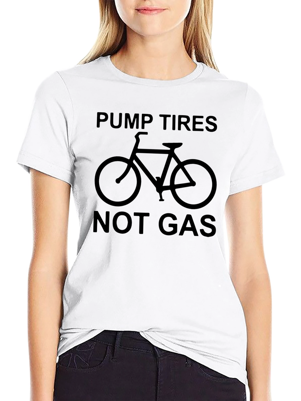 Pump Tires Not Gas Graphic T-Shirt