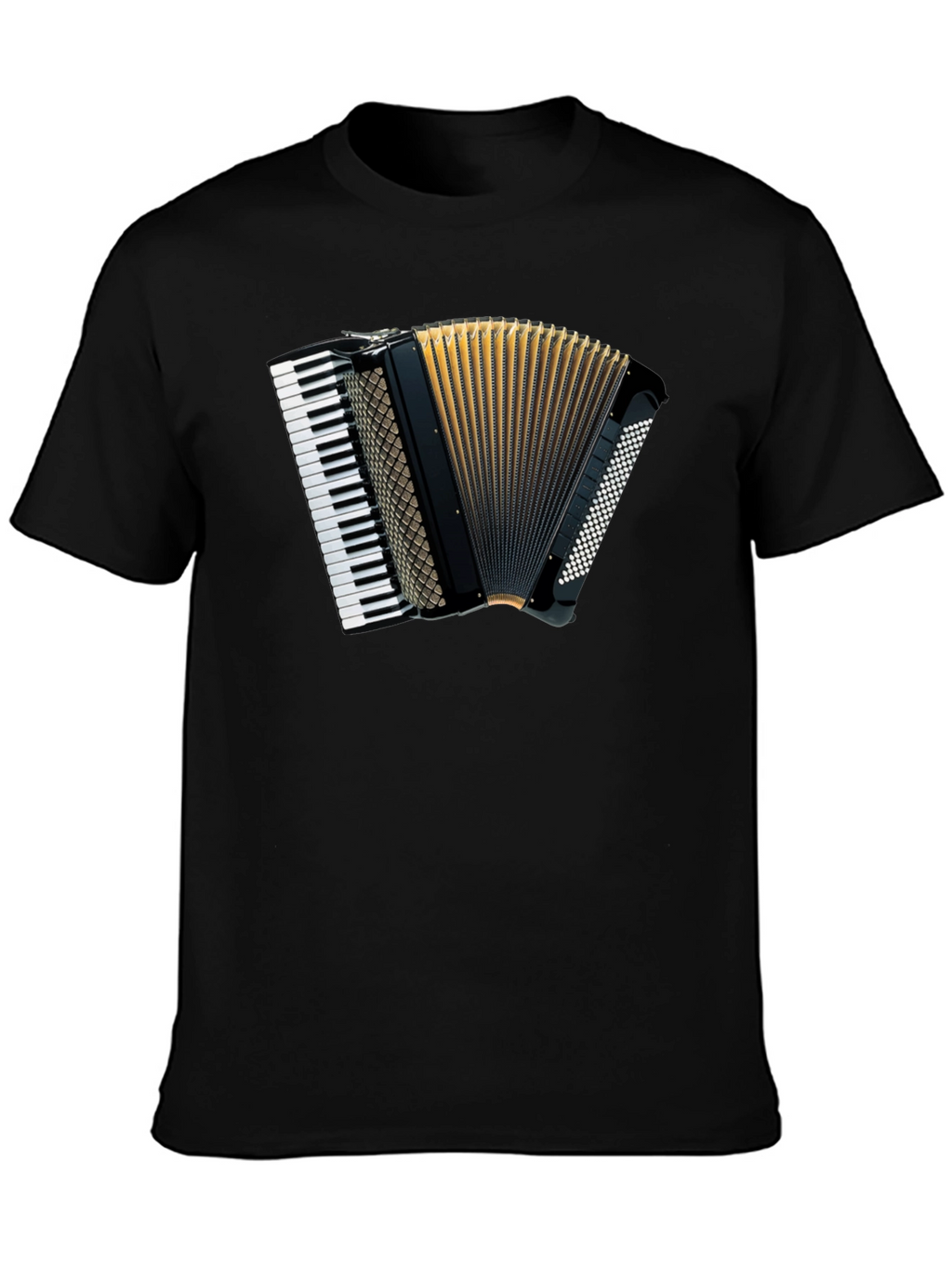Accordion Graphic Tee - Musical Style