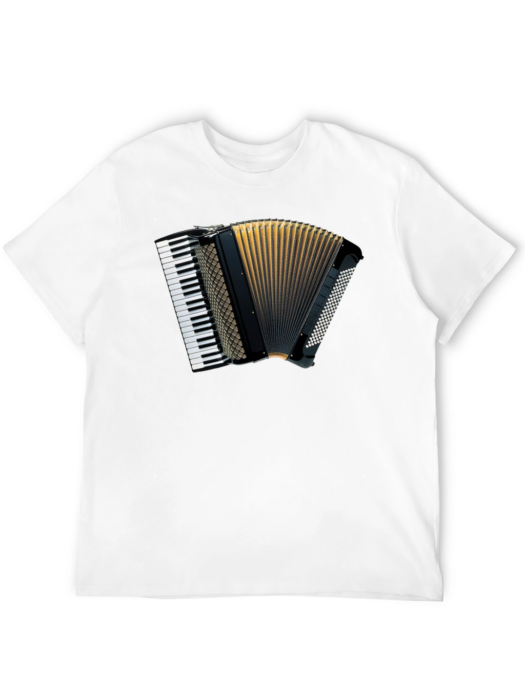 Accordion Graphic Tee - Musical Style