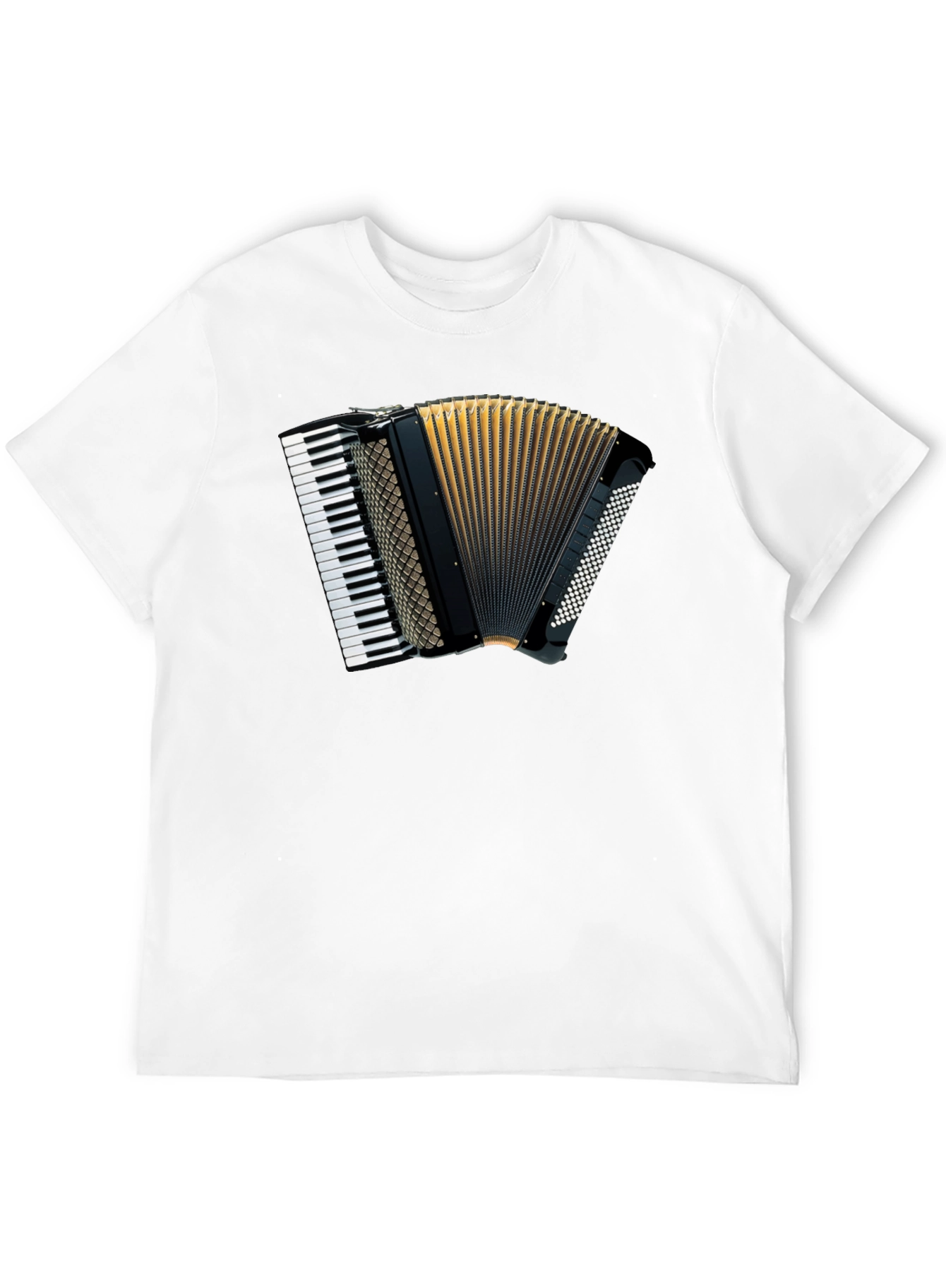 Accordion Graphic Tee - Musical Style