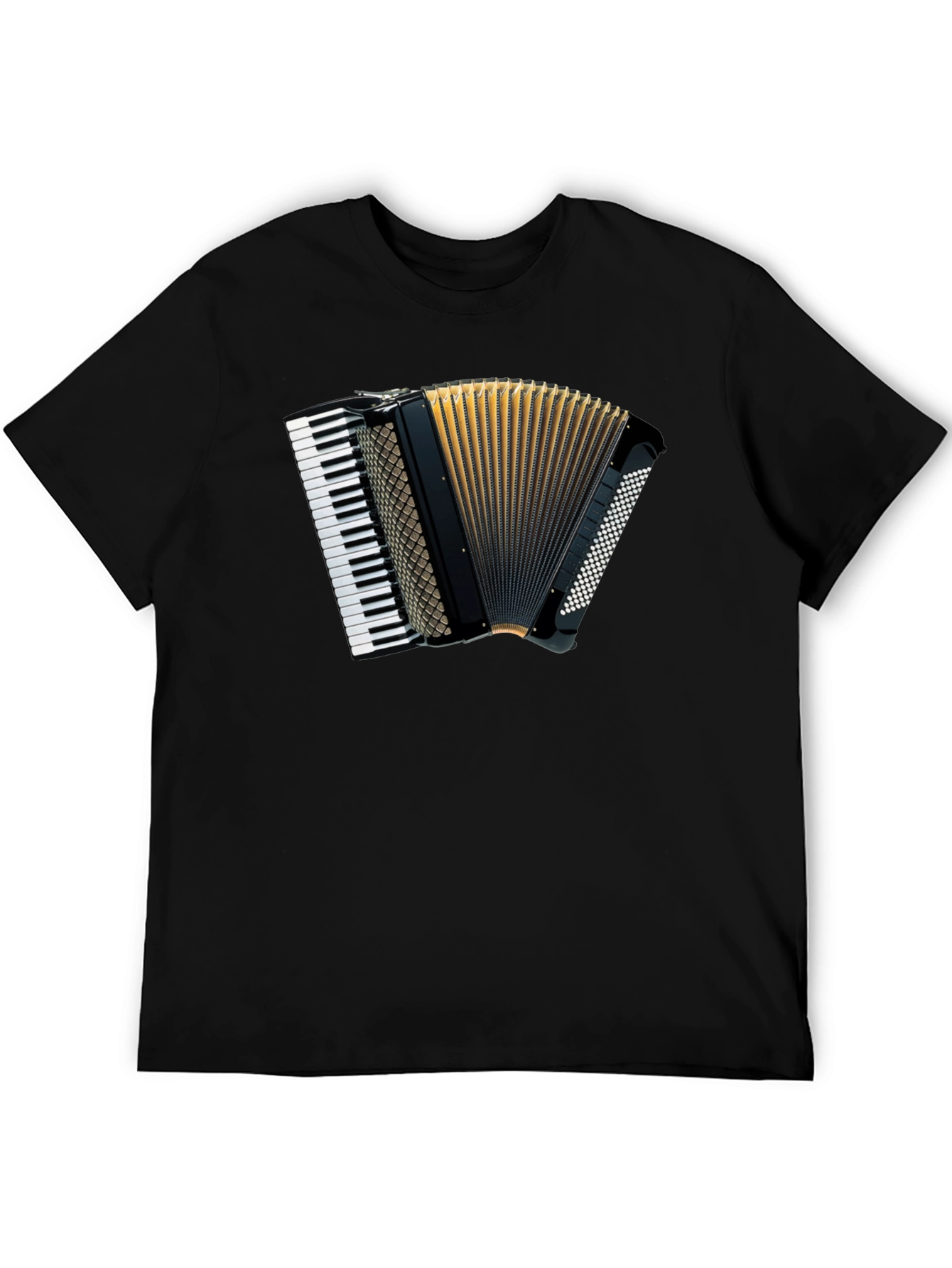 Accordion Graphic Tee - Musical Style