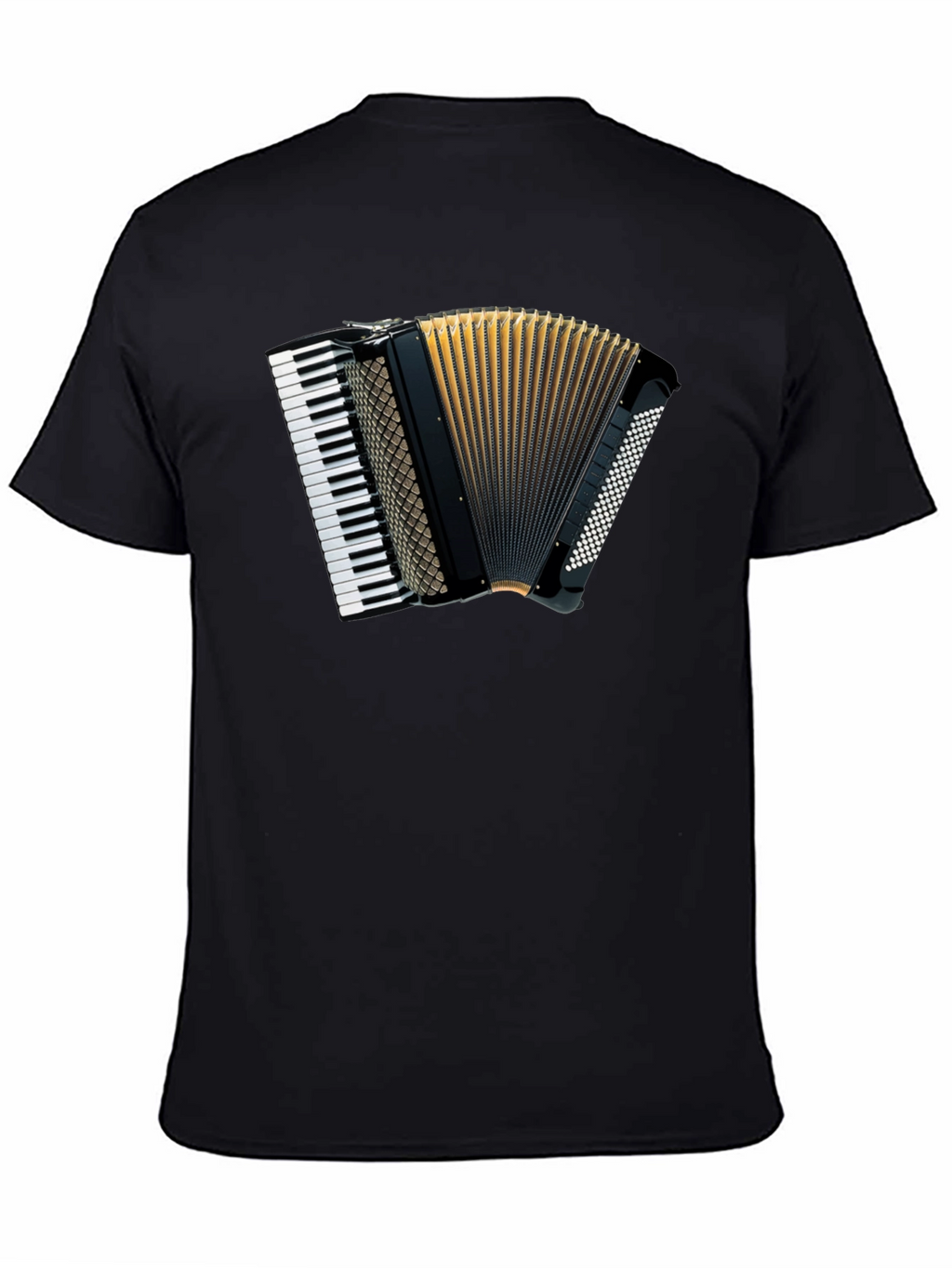 Accordion Graphic Tee - Musical Style