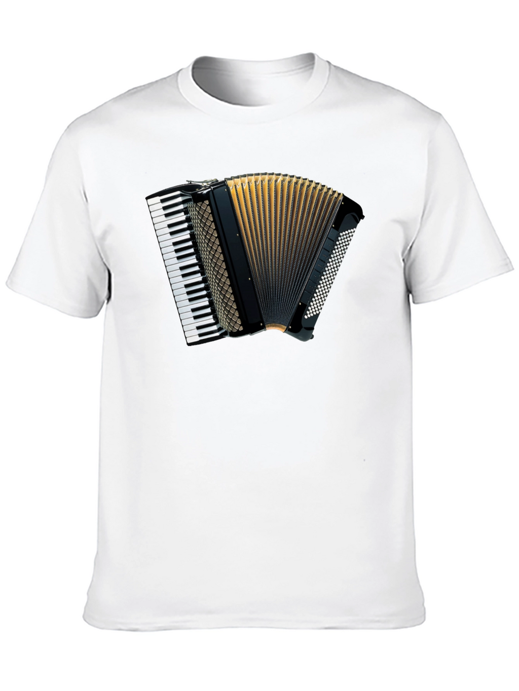 Accordion Graphic Tee - Musical Style