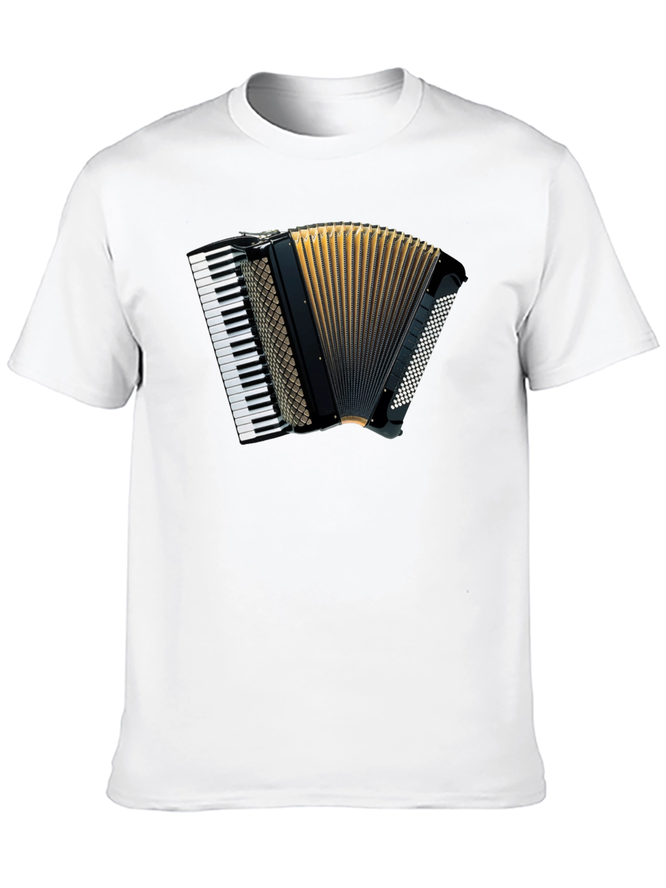 Accordion Graphic Tee - Musical Style