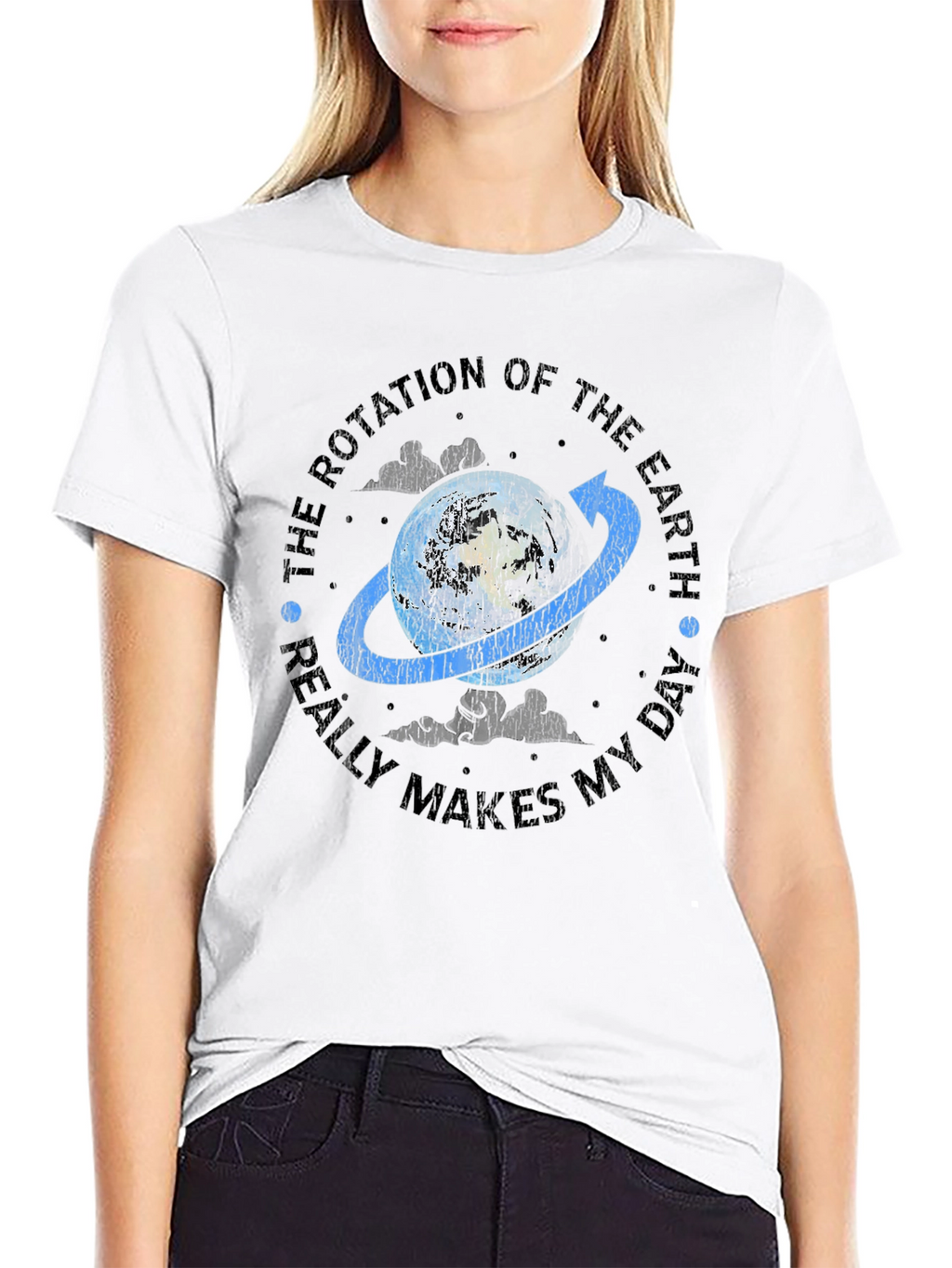 Rotation of the Earth T-Shirt - Funny Science Tee