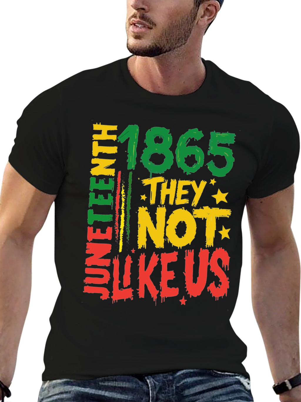 Juneteenth 1865 They Not Like Us Graphic Tee