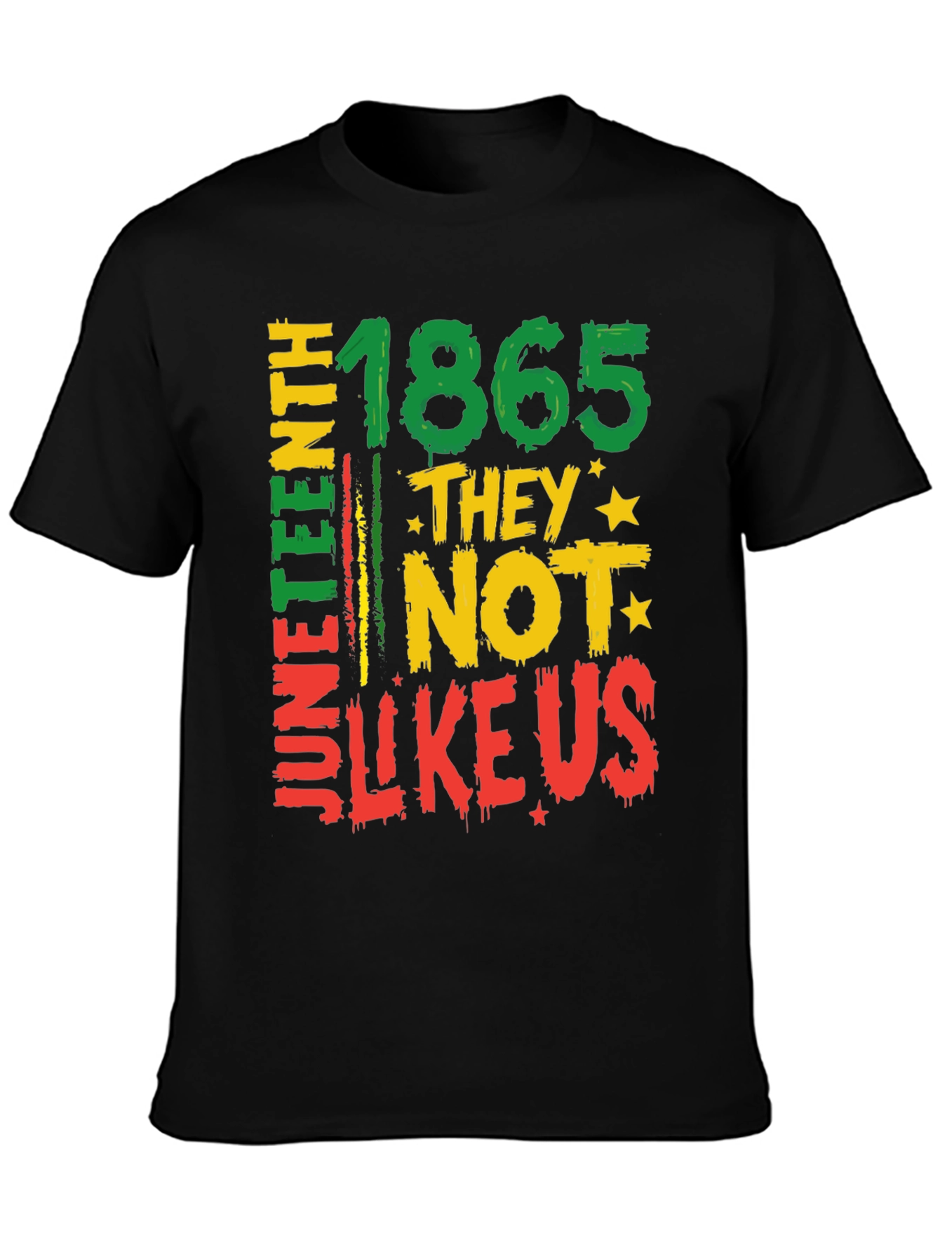 Juneteenth 1865 They Not Like Us Graphic Tee