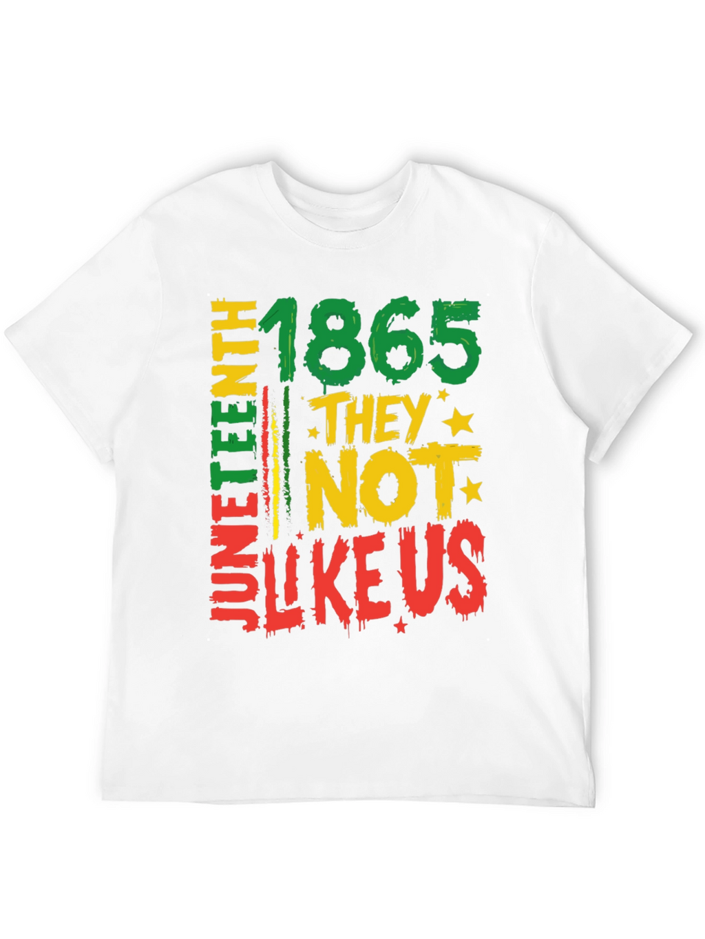 Juneteenth 1865 They Not Like Us Graphic Tee