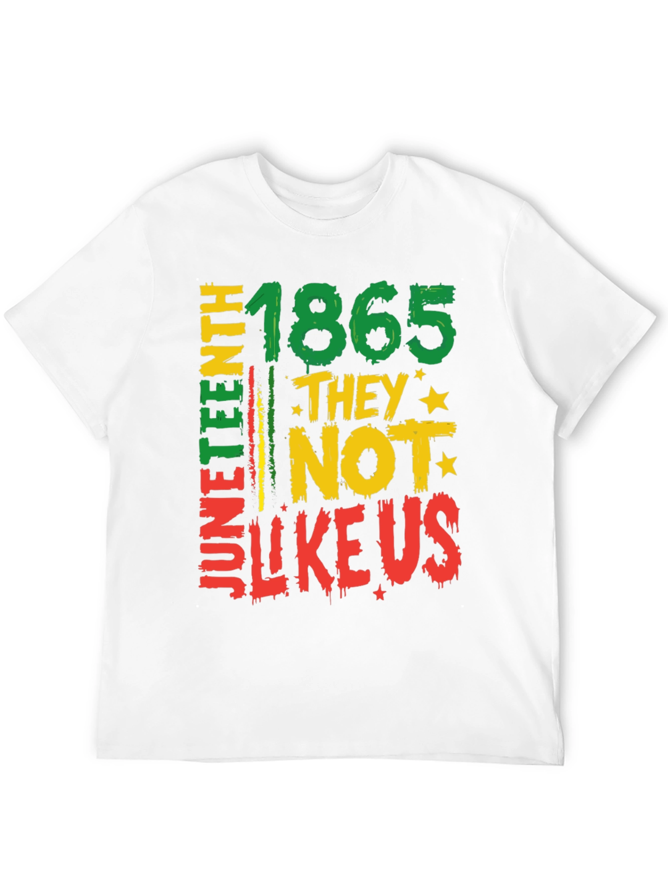 Juneteenth 1865 They Not Like Us Graphic Tee