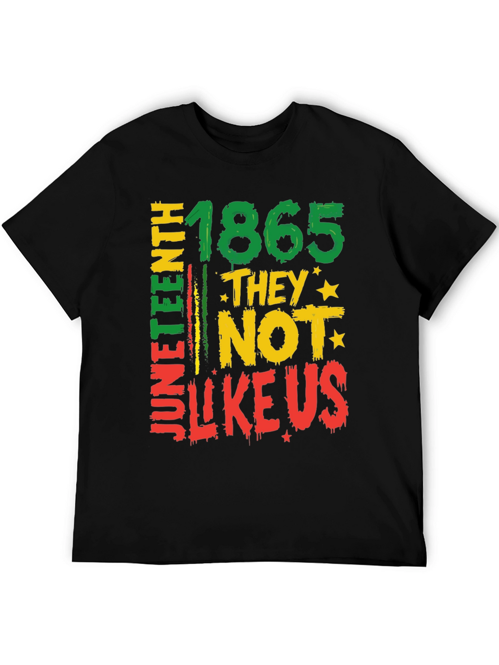 Juneteenth 1865 They Not Like Us Graphic Tee