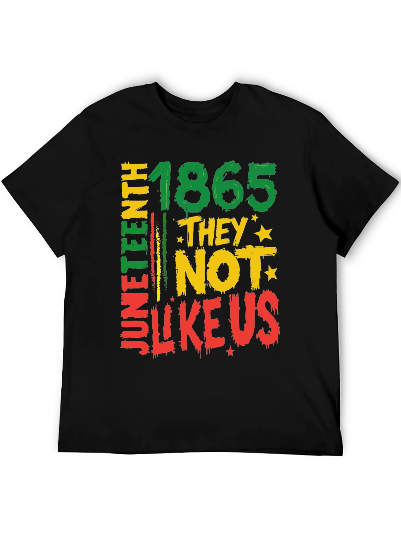 Juneteenth 1865 They Not Like Us Graphic Tee