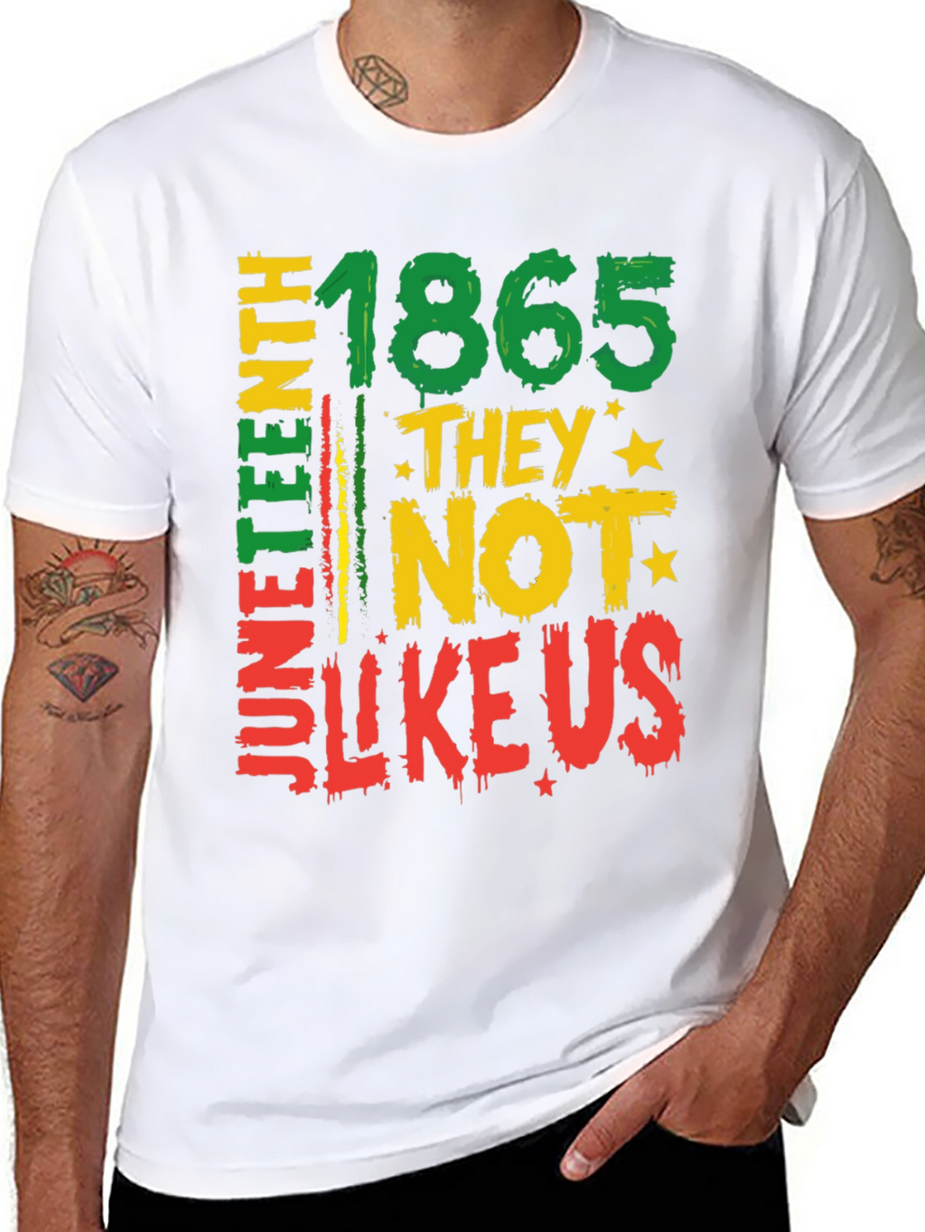 Juneteenth 1865 They Not Like Us Graphic Tee