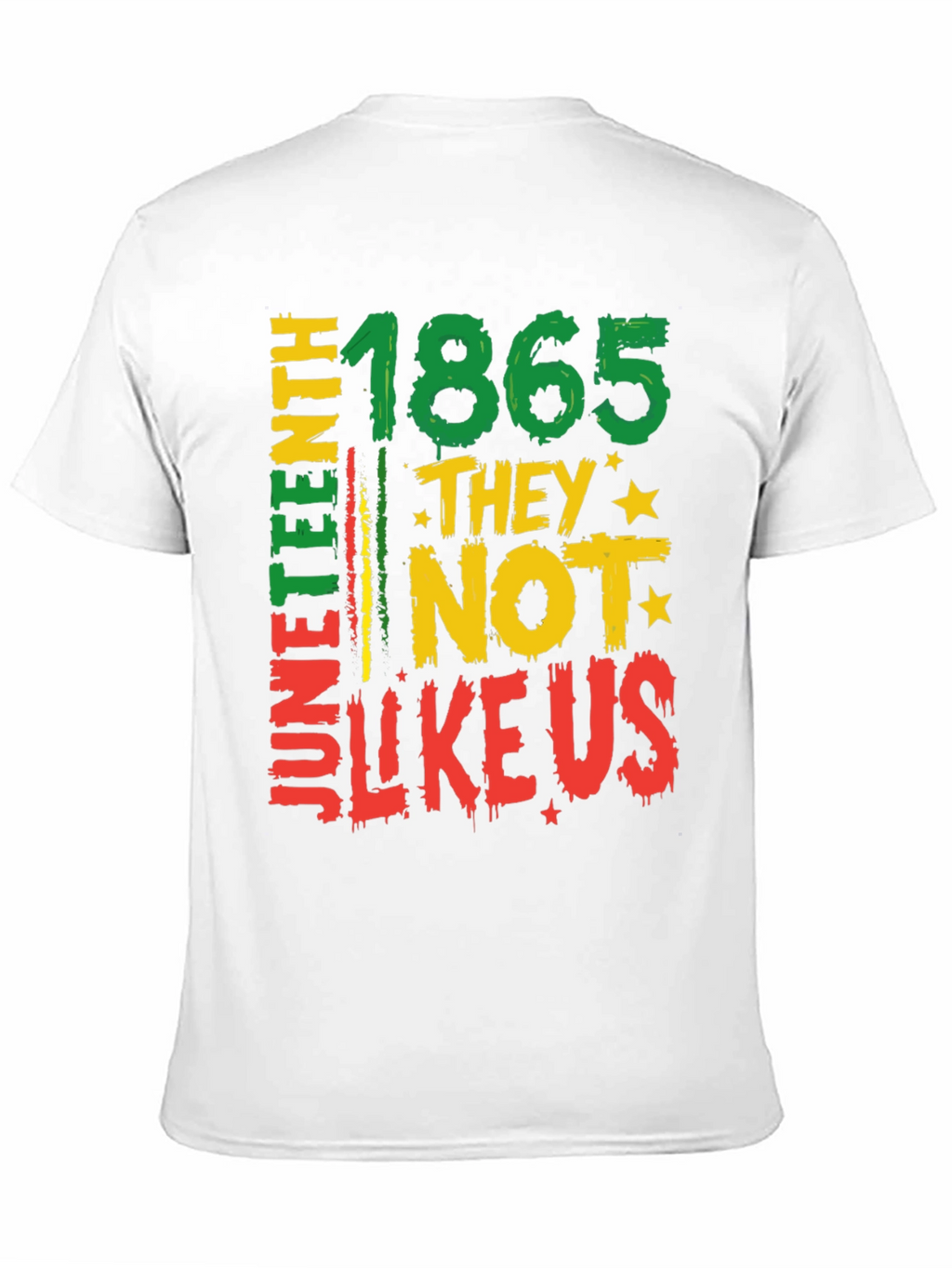 Juneteenth 1865 They Not Like Us Graphic Tee