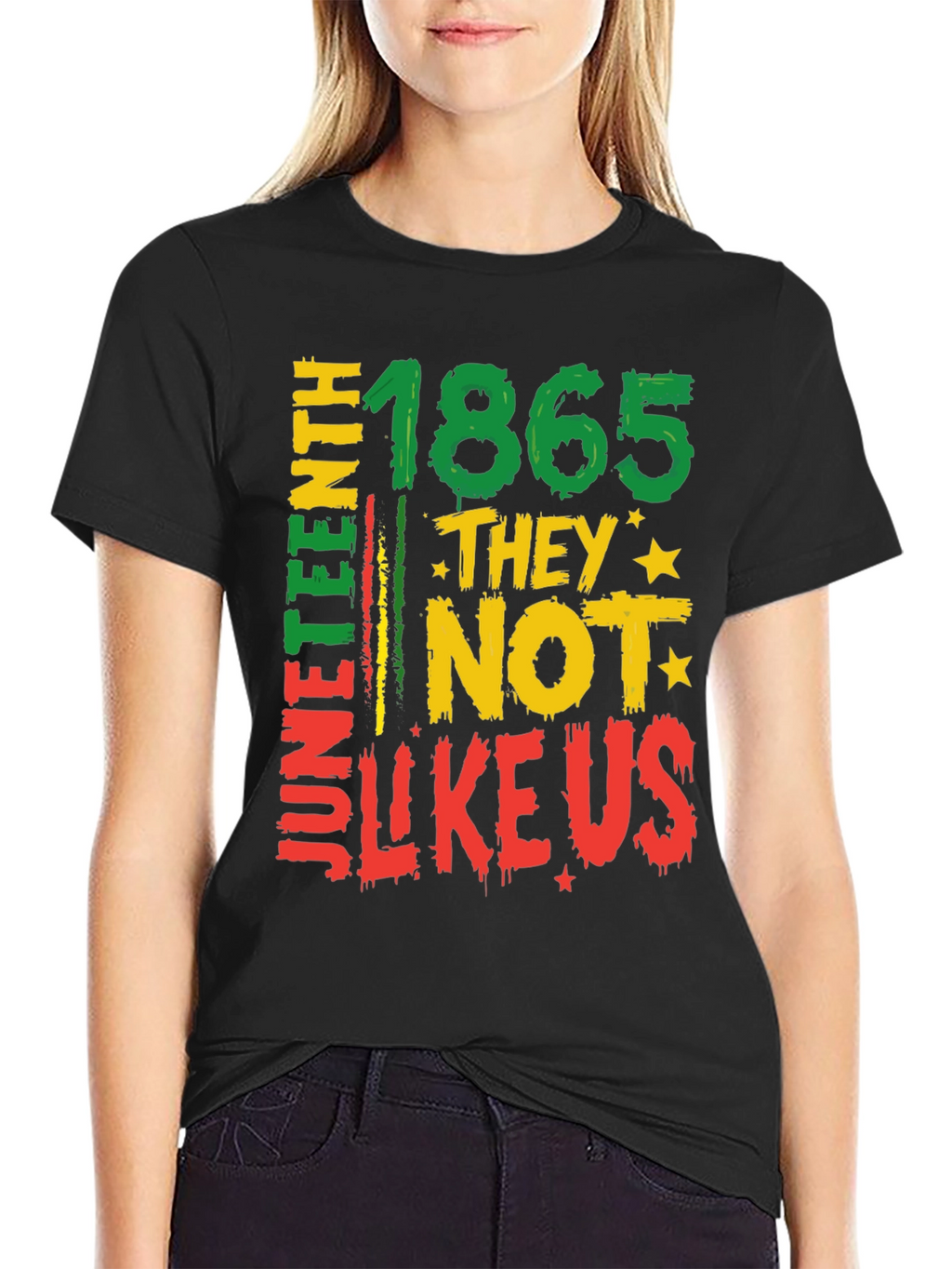Juneteenth 1865 They Not Like Us Graphic Tee