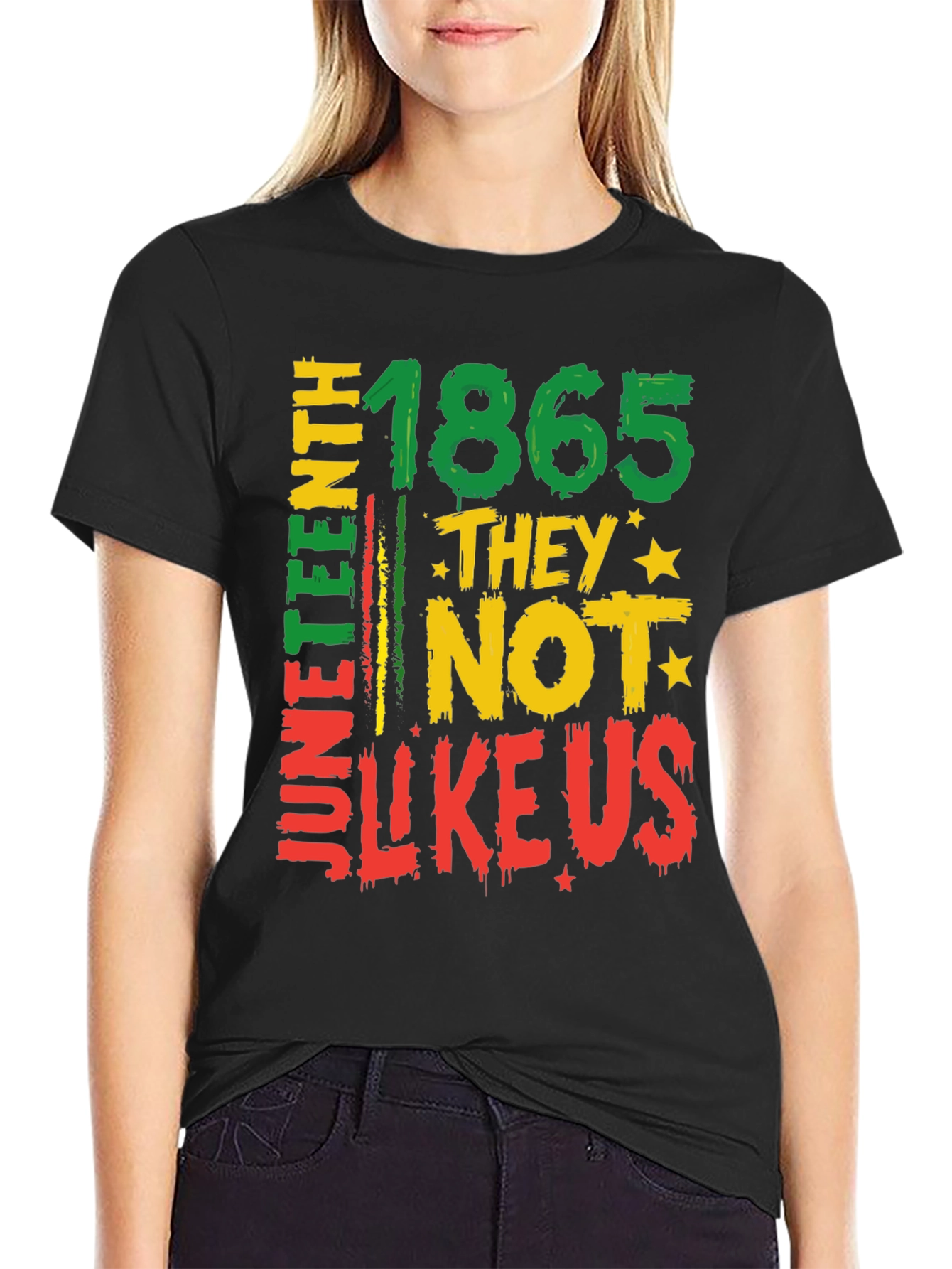 Juneteenth 1865 They Not Like Us Graphic Tee
