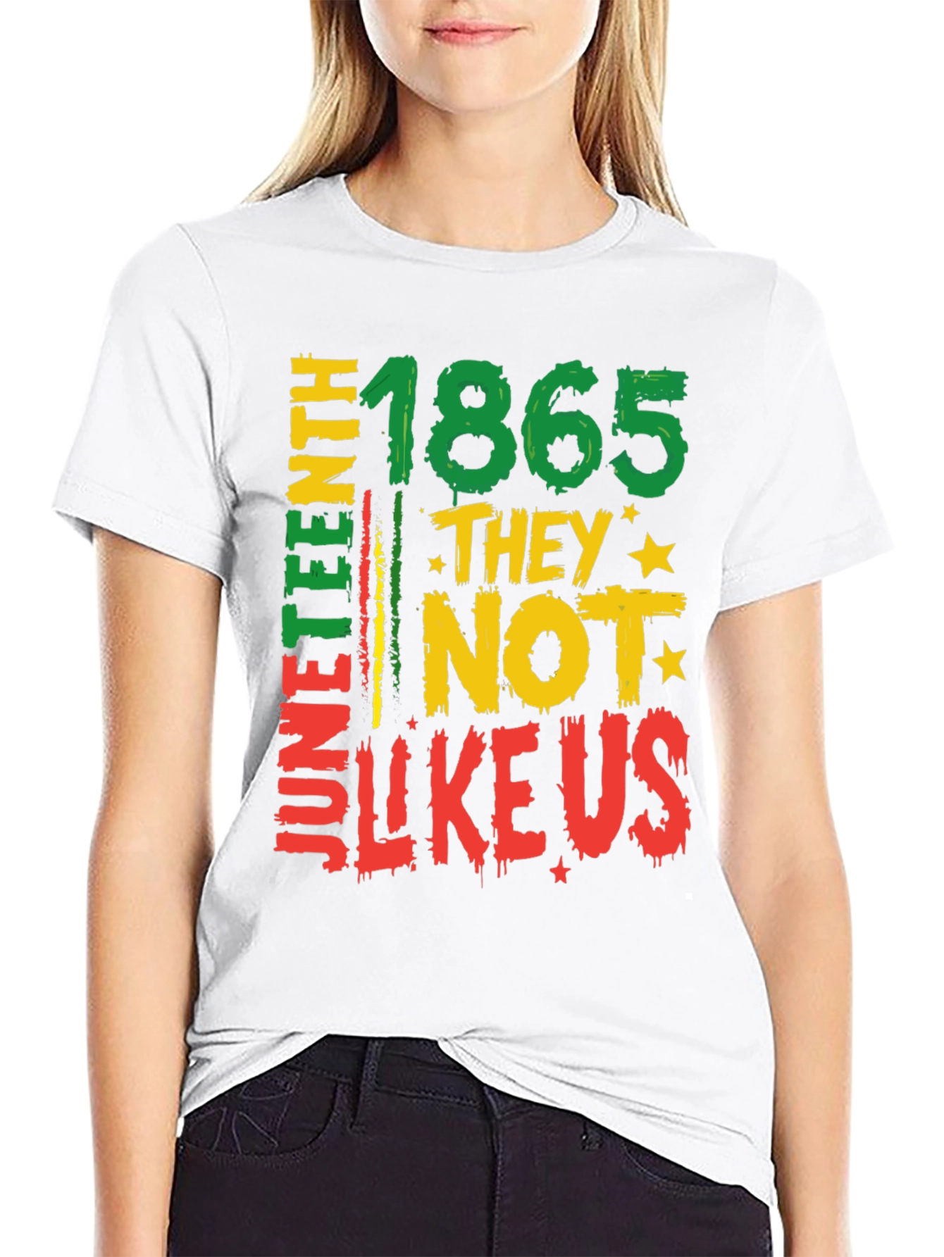 Juneteenth 1865 They Not Like Us Graphic Tee