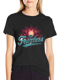 Be Fearless Graphic Tee - Lotus Design