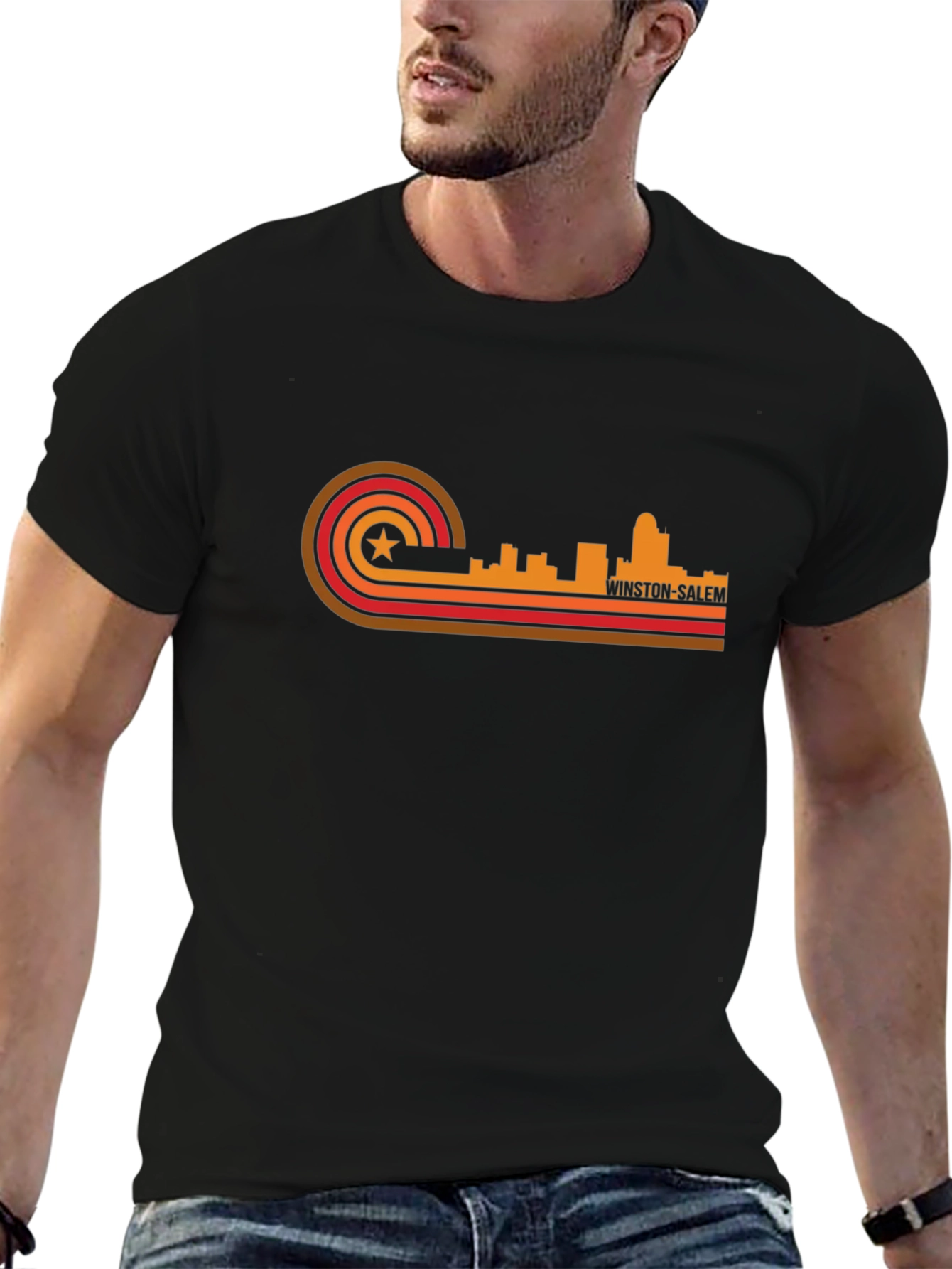 Retro Winston-Salem Graphic Tee