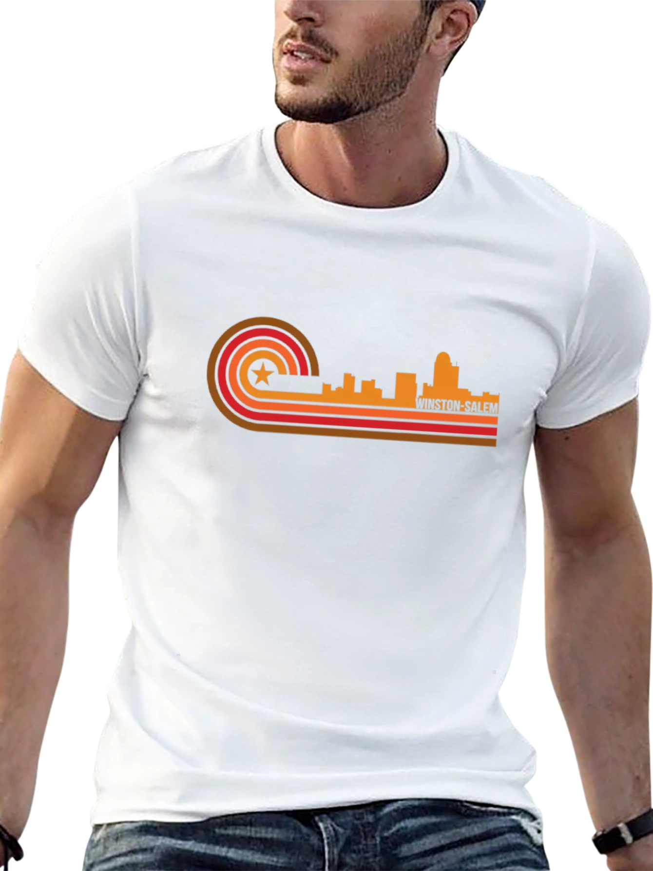 Retro Winston-Salem Graphic Tee