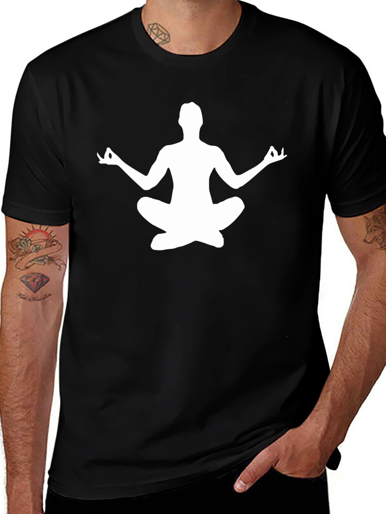 Yoga Meditation Graphic T-Shirt - Relax & Unwind