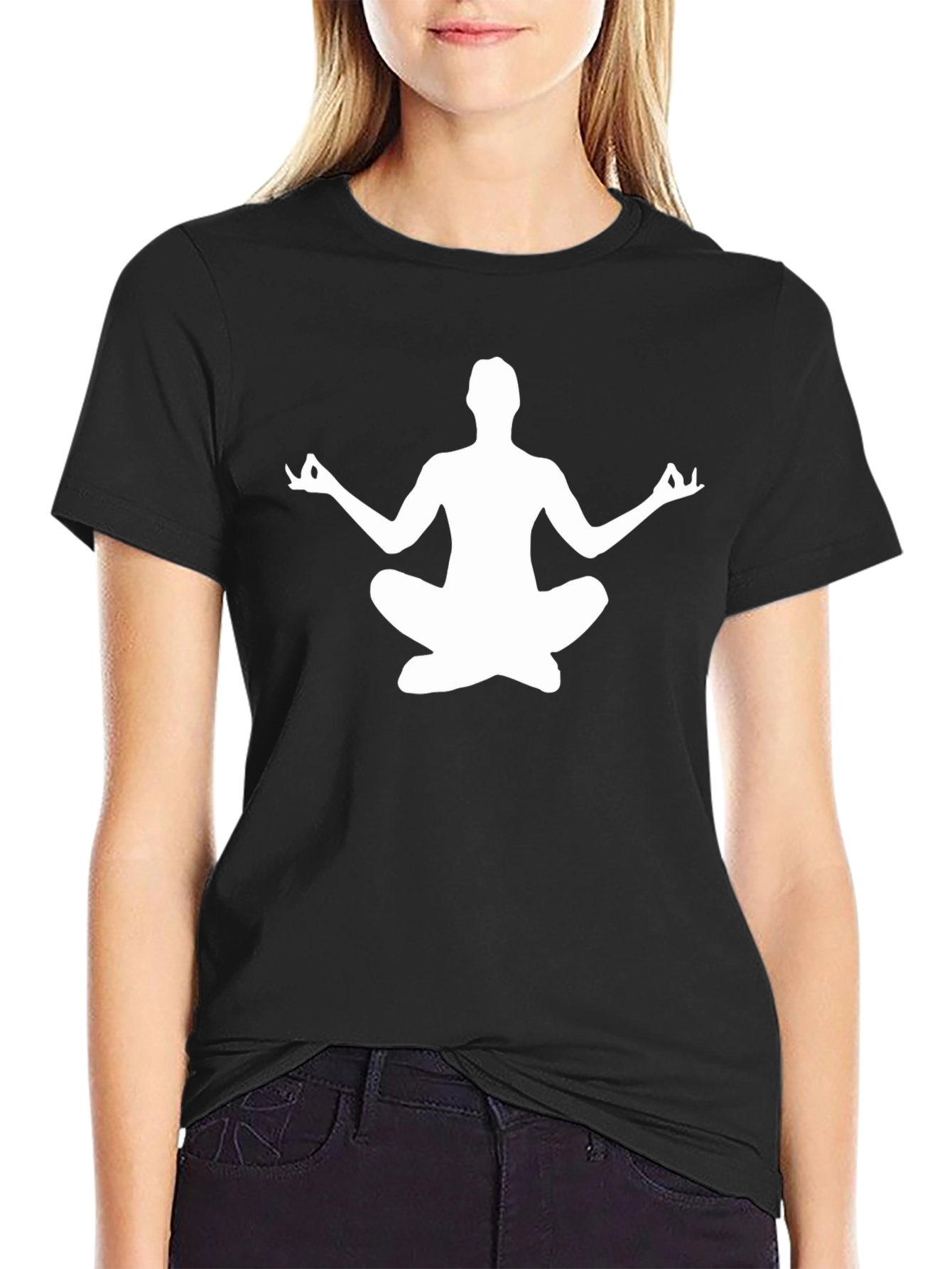 Yoga Meditation Graphic T-Shirt - Relax & Unwind