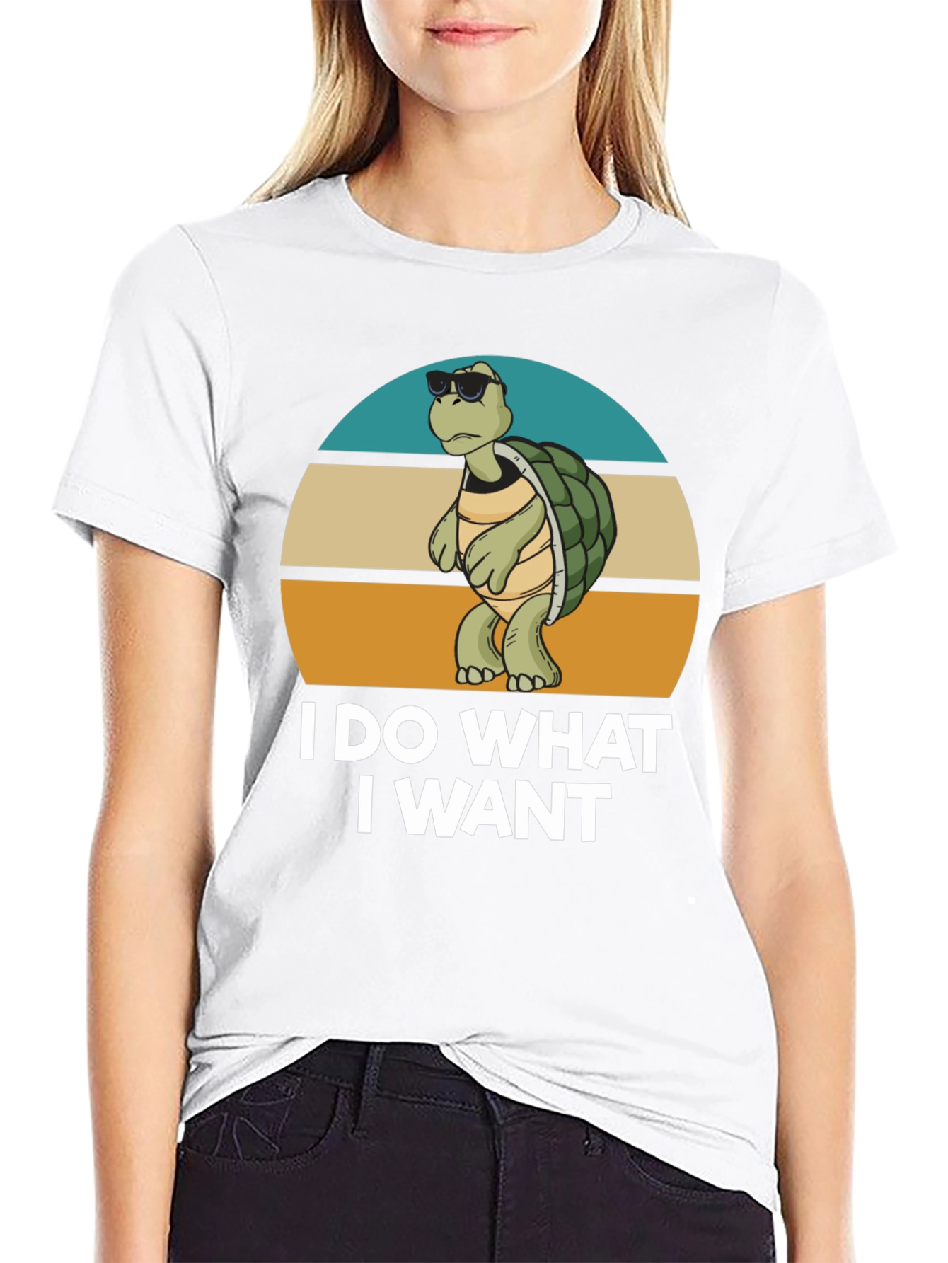 I Do What I Want Turtle T-Shirt