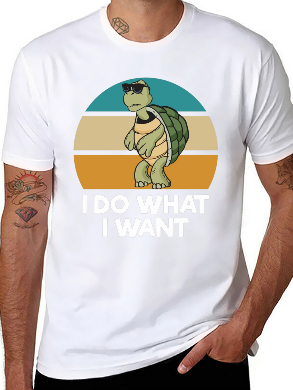 I Do What I Want Turtle T-Shirt