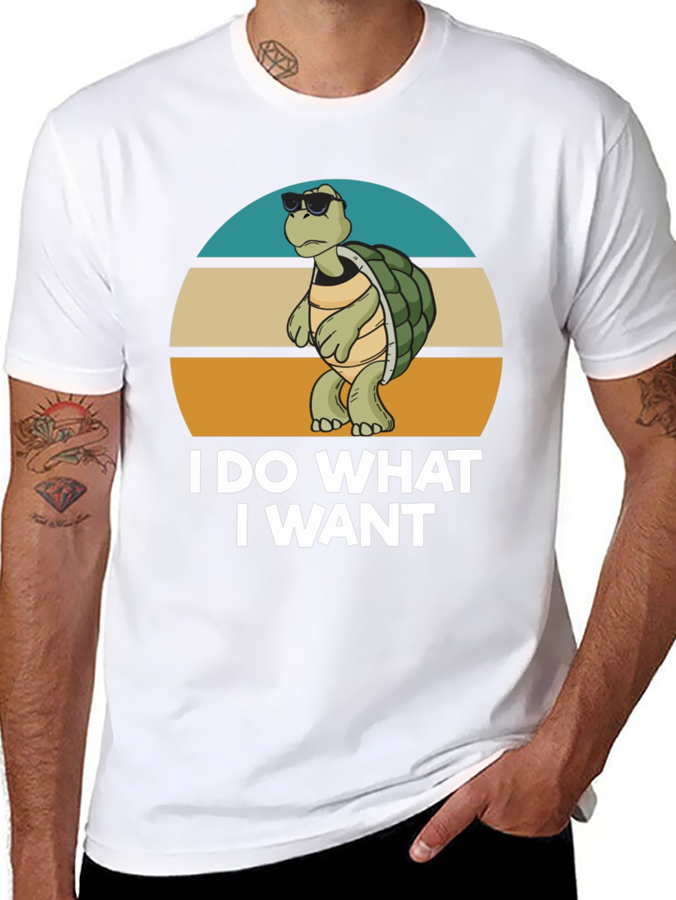 I Do What I Want Turtle T-Shirt
