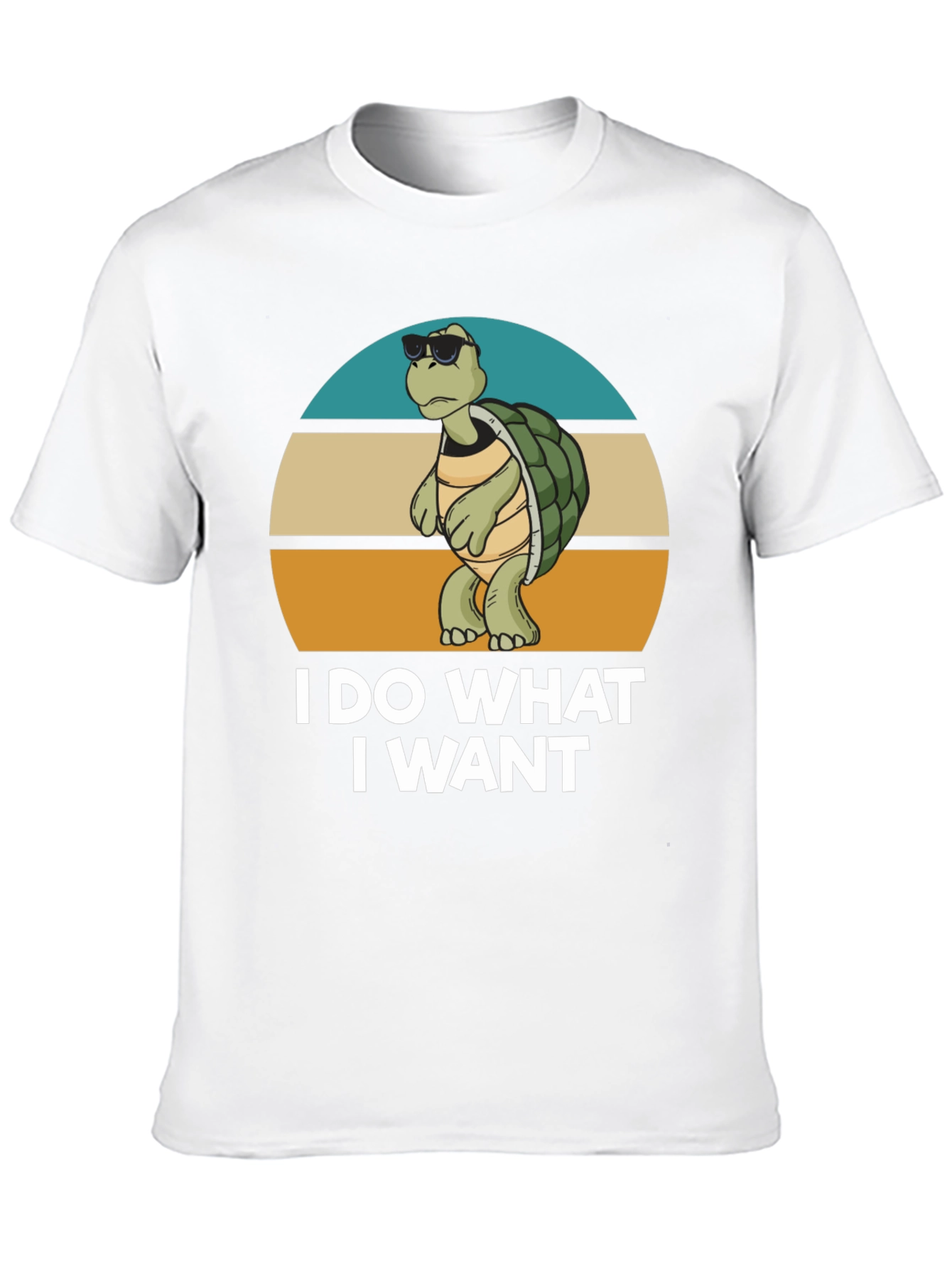 I Do What I Want Turtle T-Shirt
