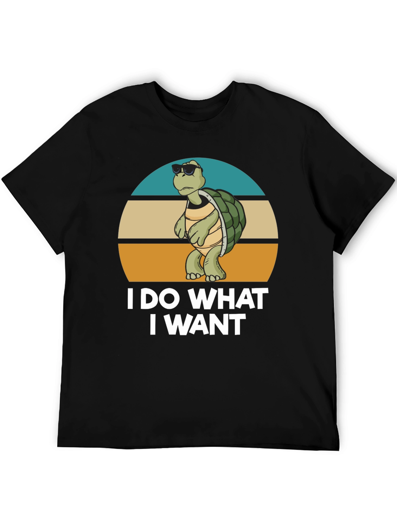 I Do What I Want Turtle T-Shirt