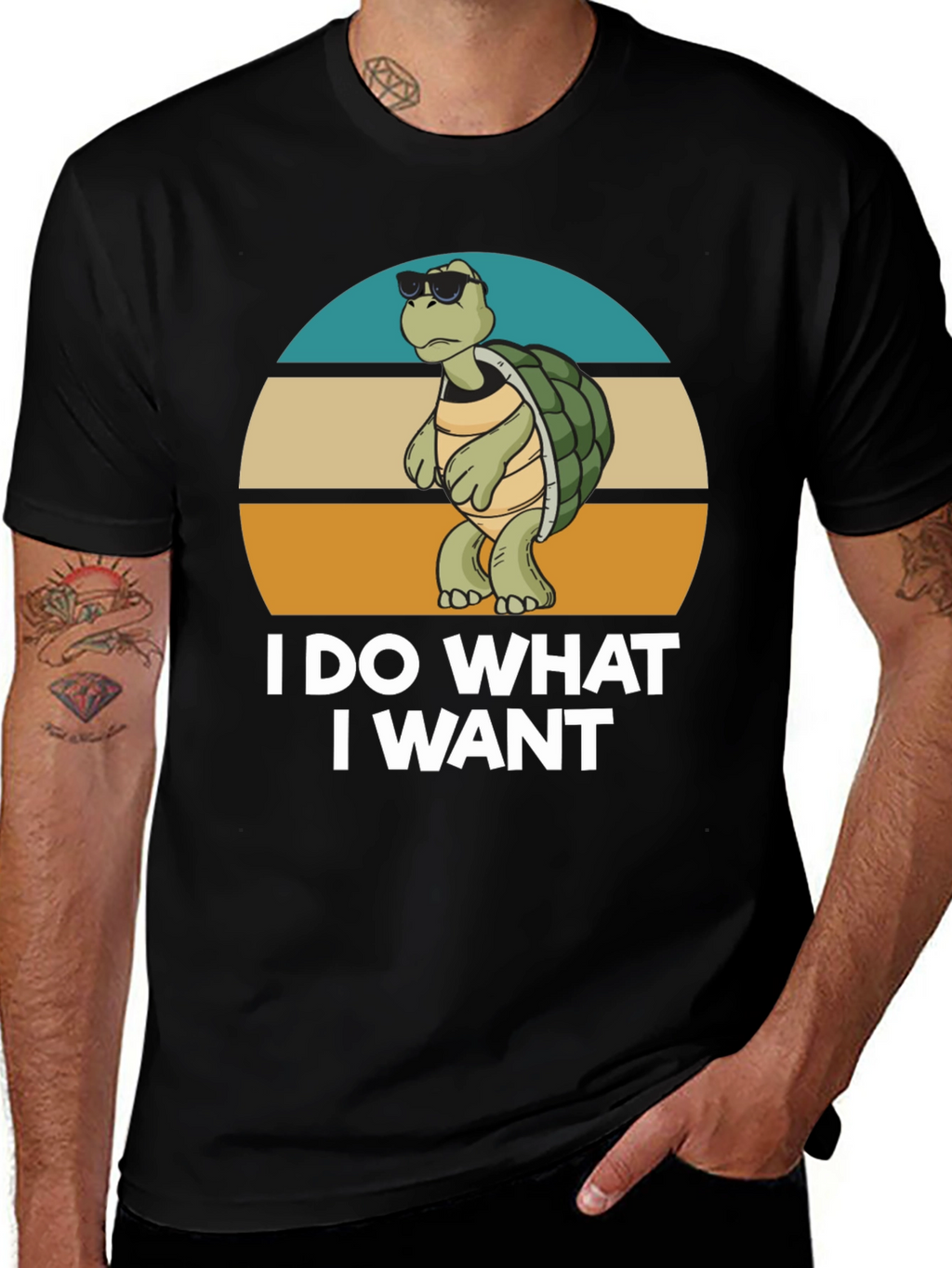 I Do What I Want Turtle T-Shirt