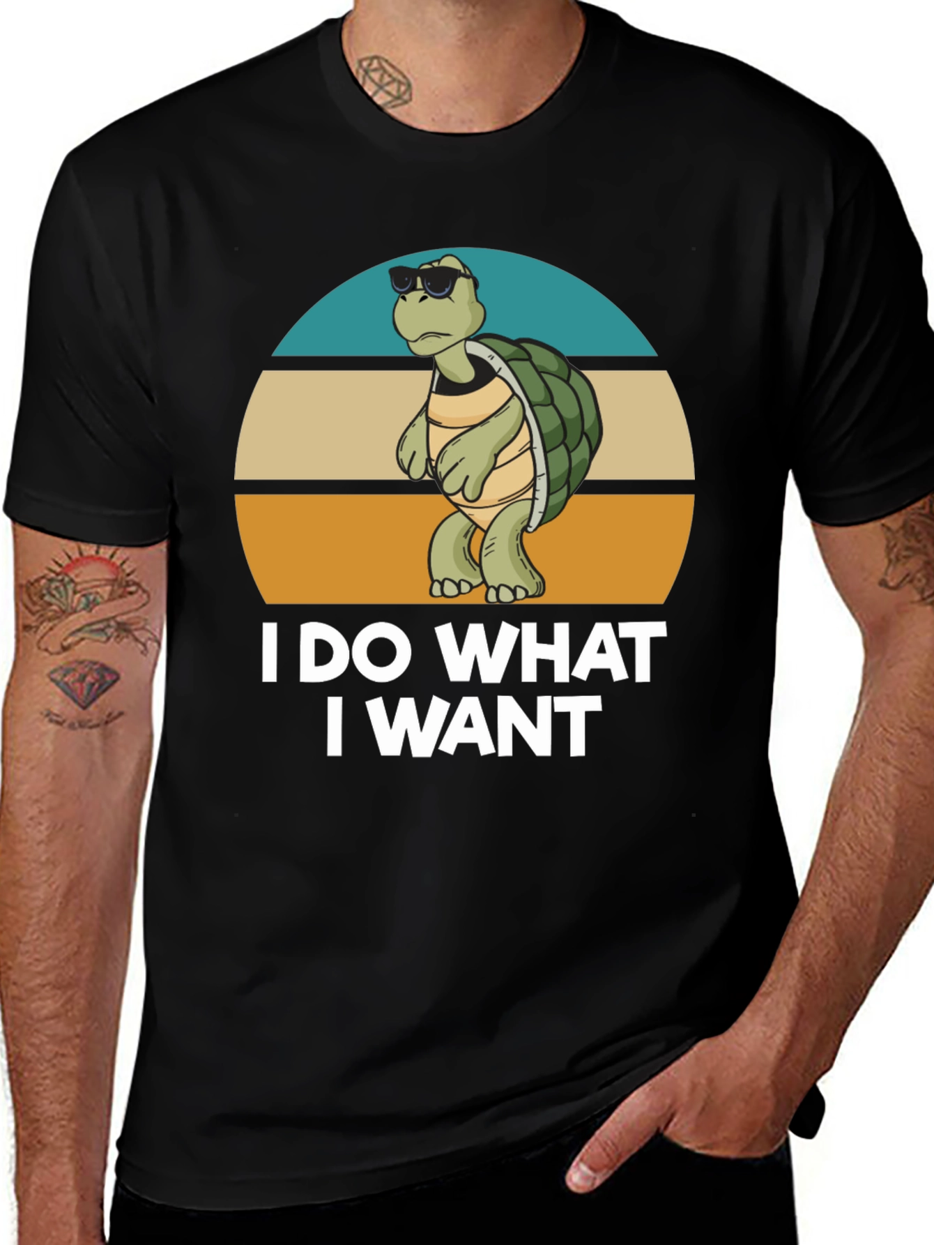 I Do What I Want Turtle T-Shirt
