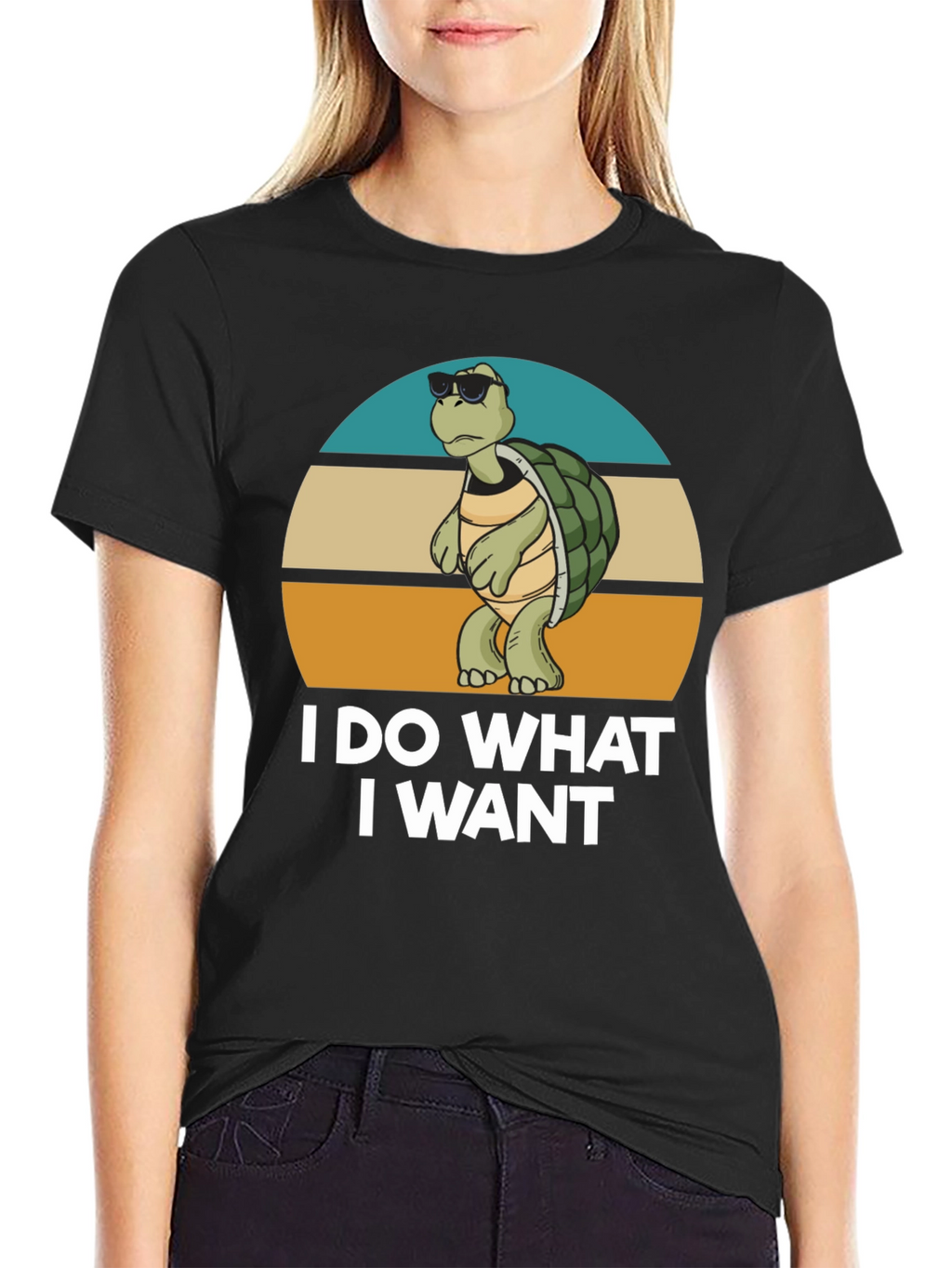 I Do What I Want Turtle T-Shirt
