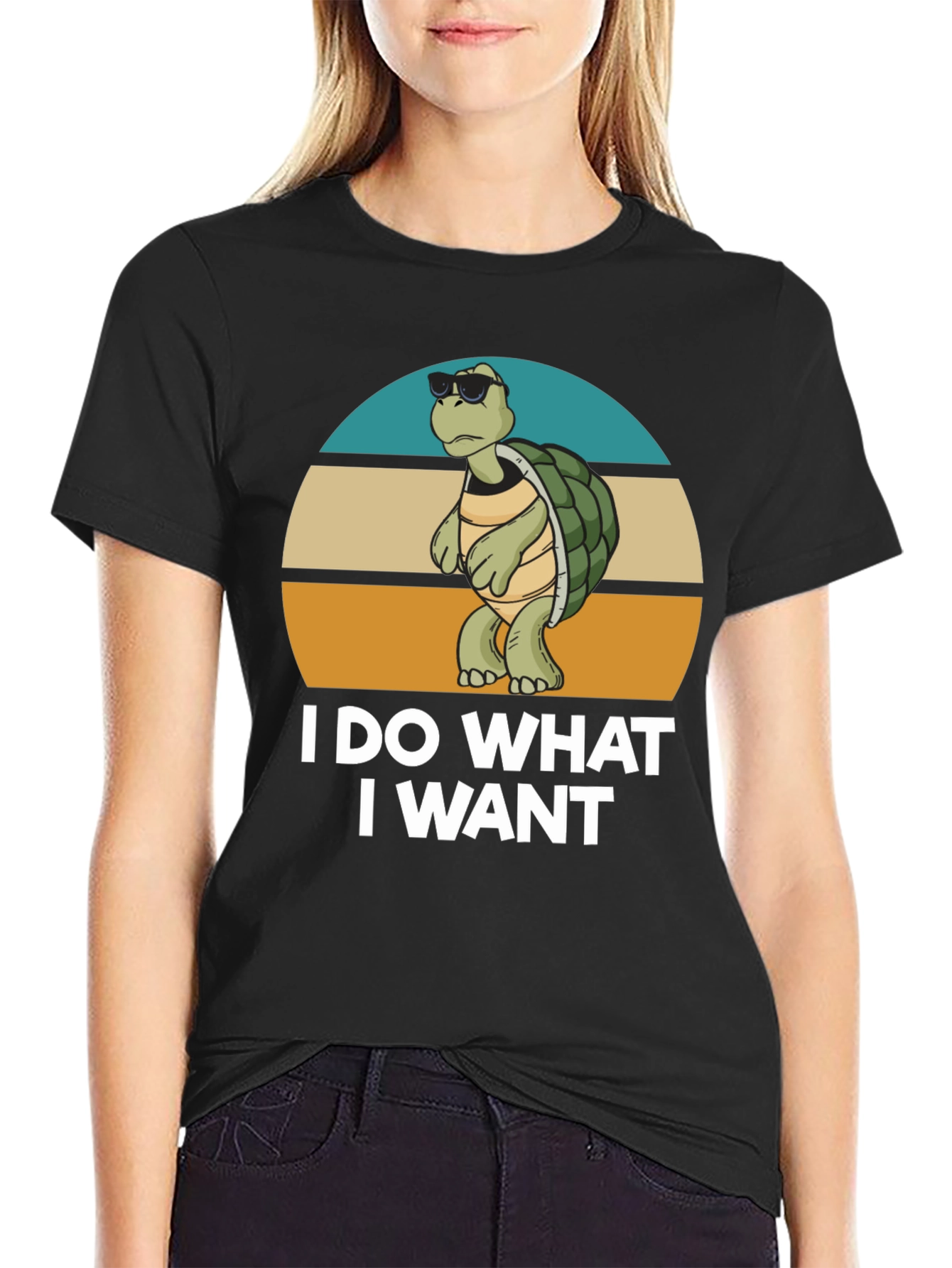 I Do What I Want Turtle T-Shirt