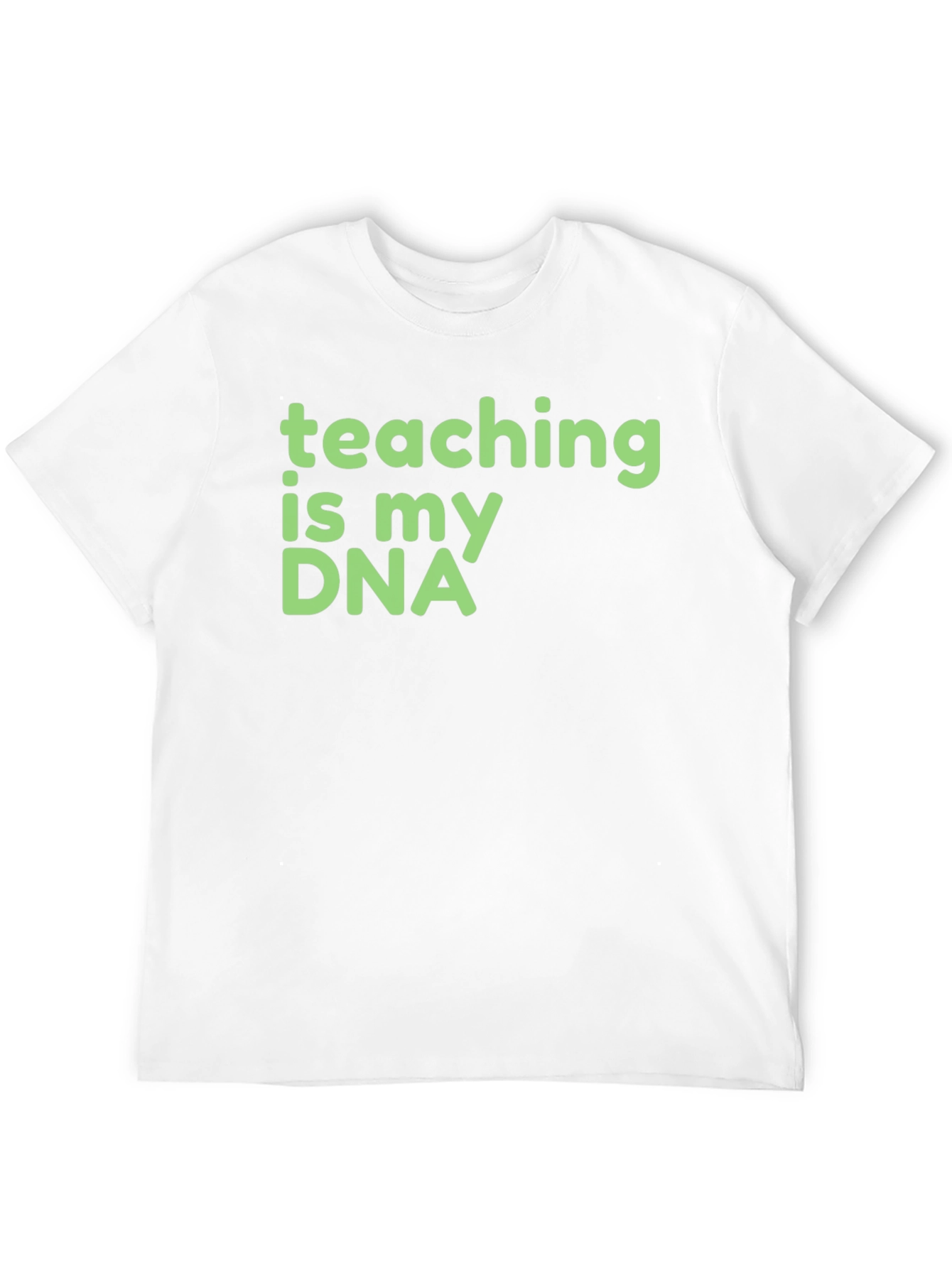 Teaching Is My DNA Black T-Shirt