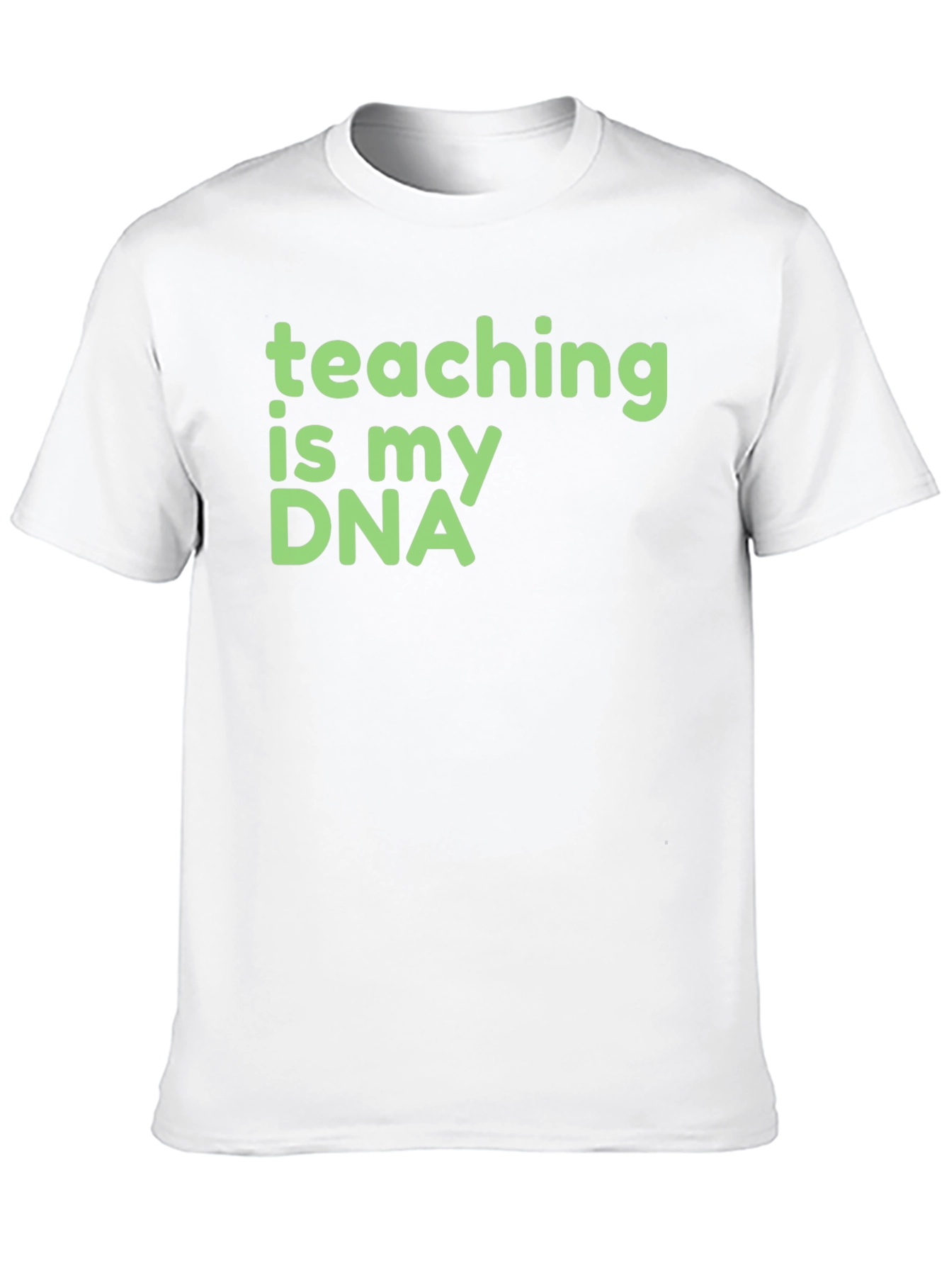 Teaching Is My DNA Black T-Shirt