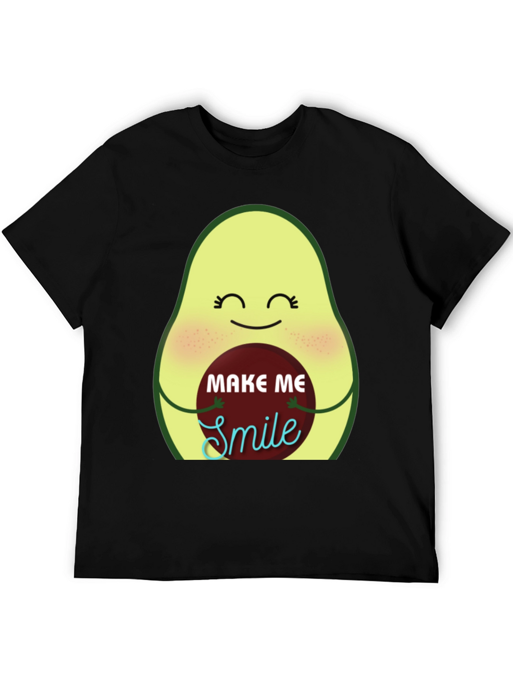 Avocado Make Me Smile Graphic Tee