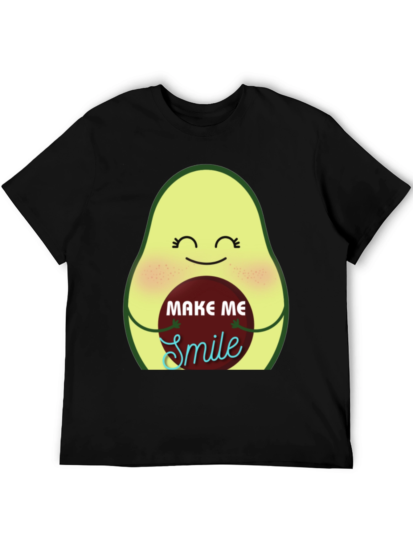 Avocado Make Me Smile Graphic Tee