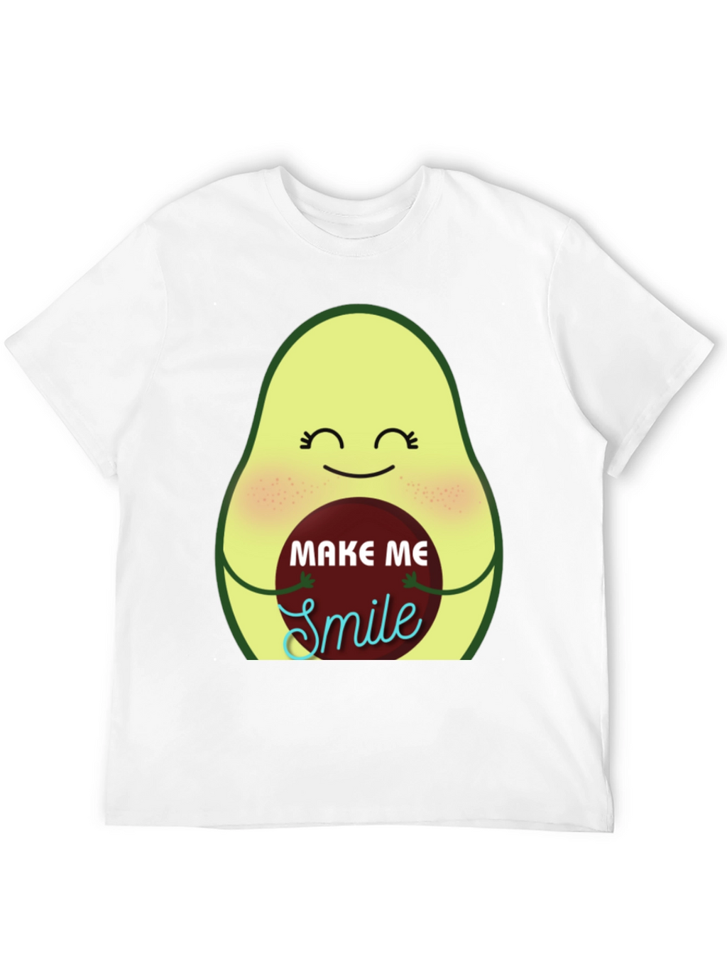 Avocado Make Me Smile Graphic Tee