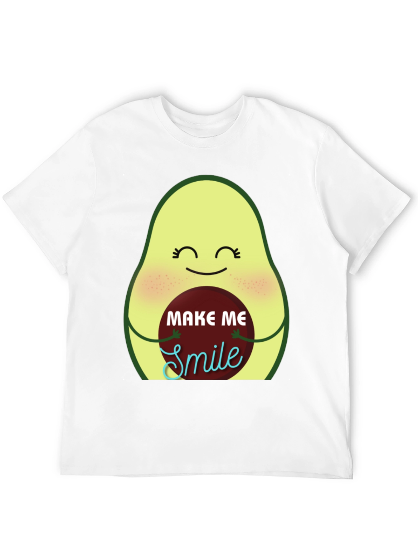 Avocado Make Me Smile Graphic Tee