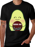 Avocado Make Me Smile Graphic Tee