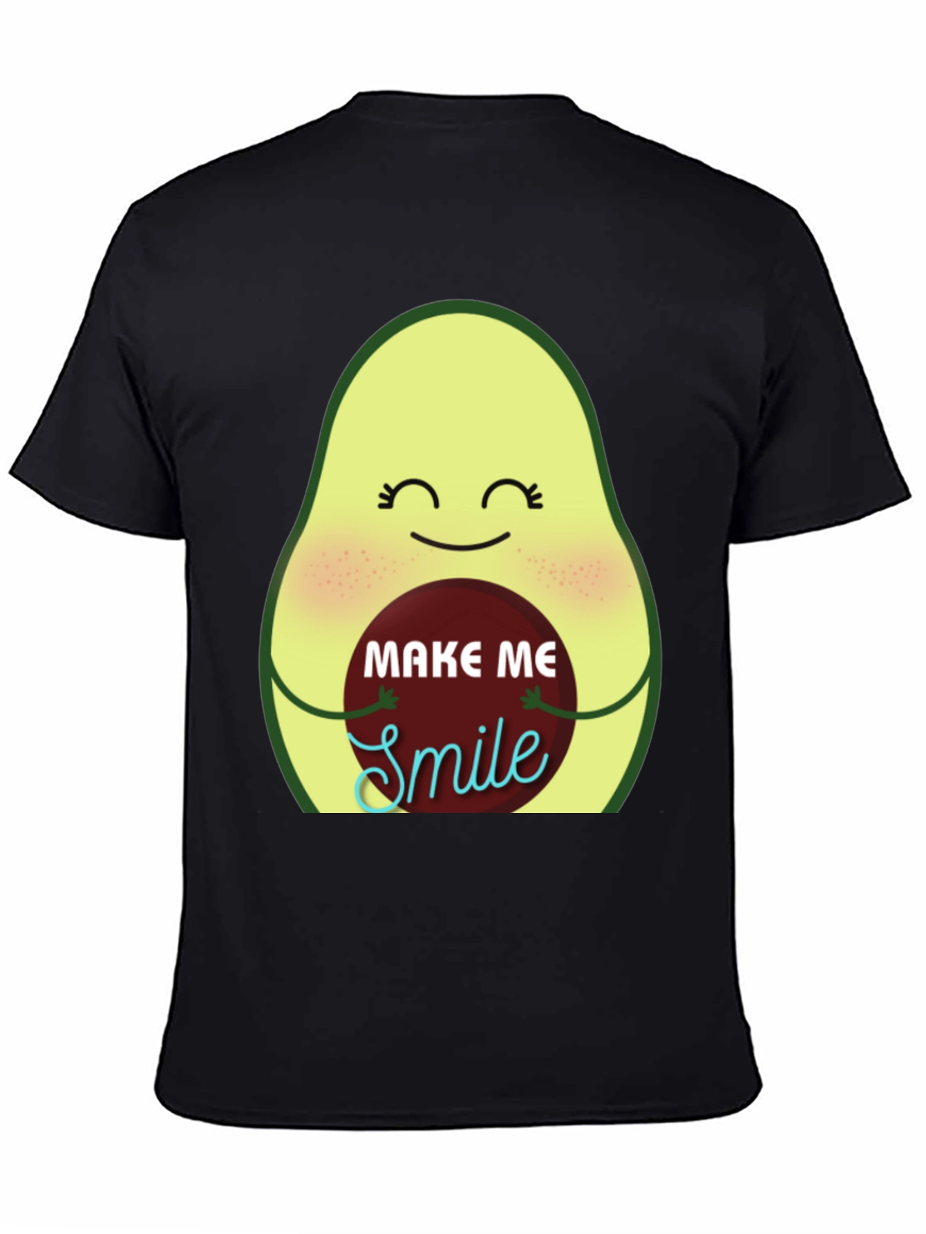 Avocado Make Me Smile Graphic Tee