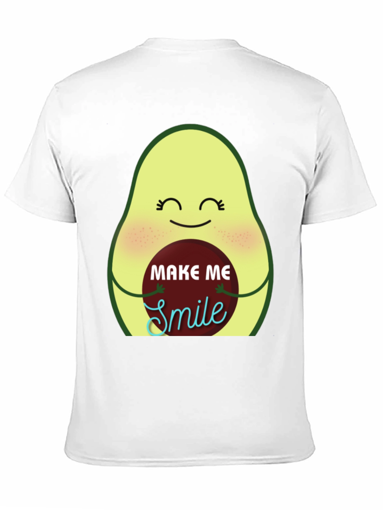 Avocado Make Me Smile Graphic Tee