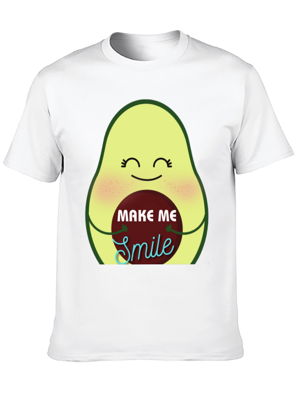 Avocado Make Me Smile Graphic Tee