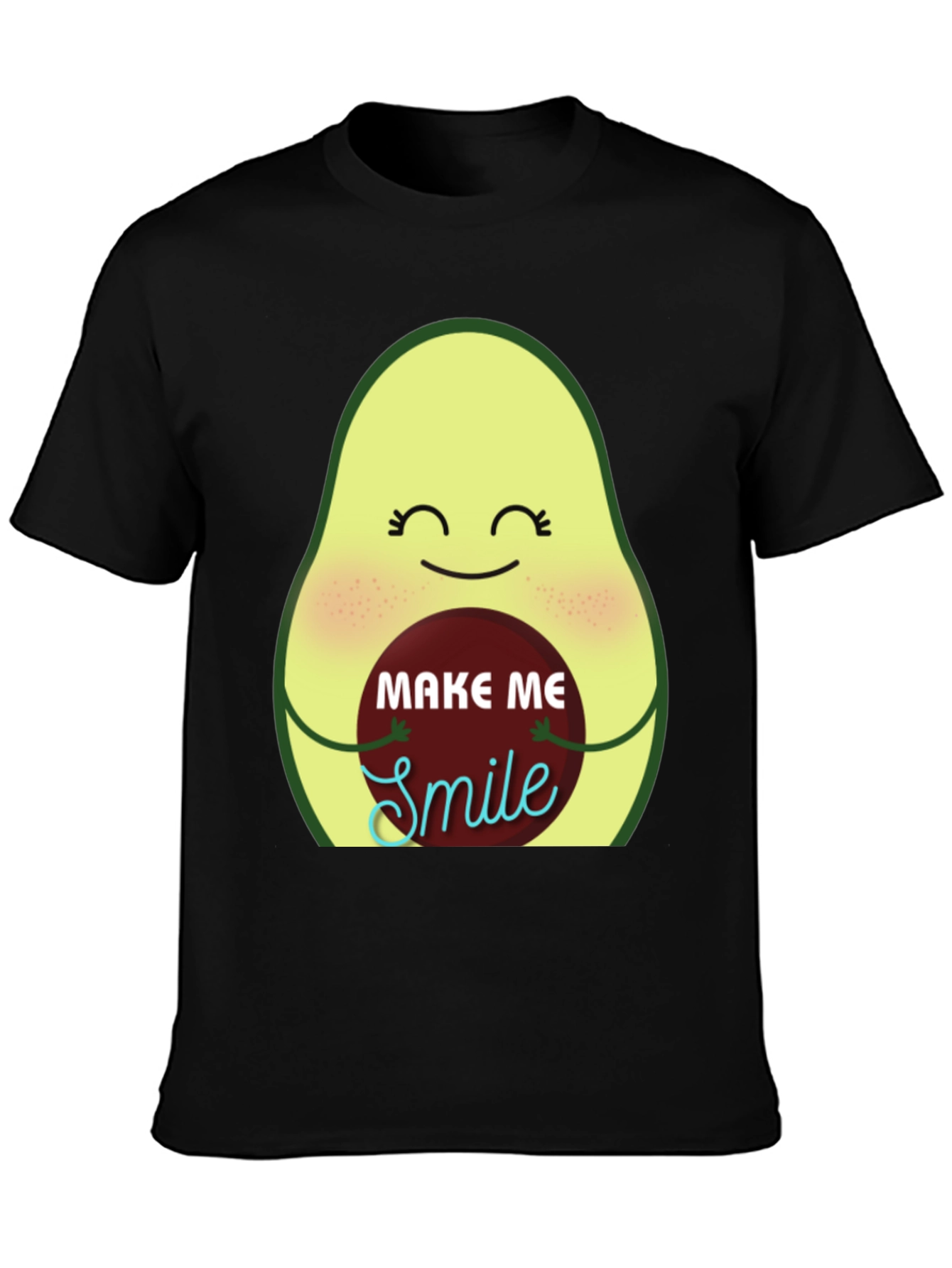 Avocado Make Me Smile Graphic Tee