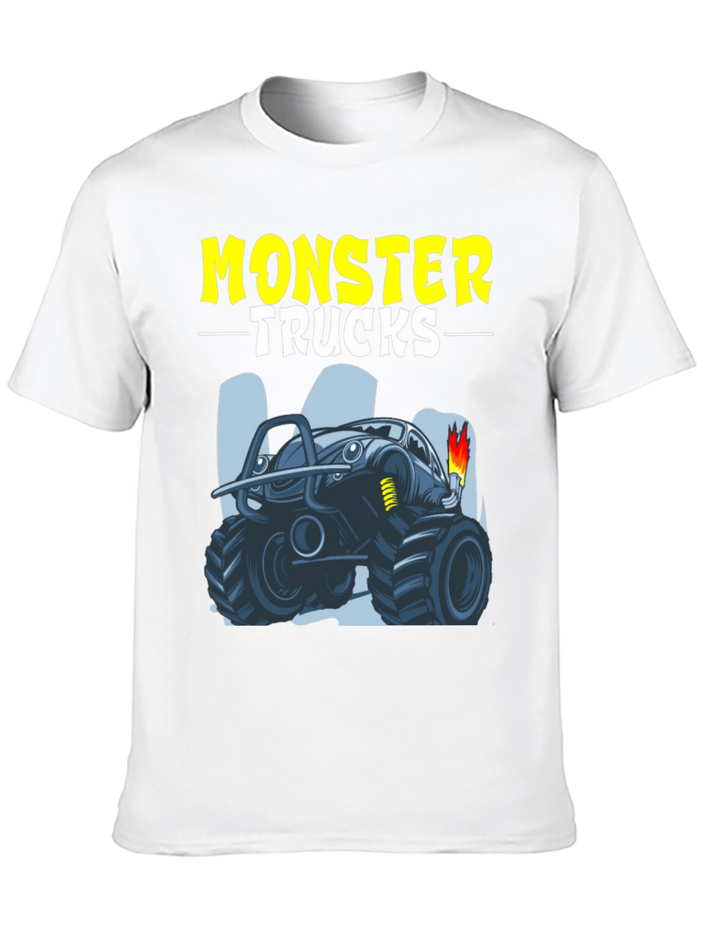 Monster Trucks Graphic Tee - Cool Design!