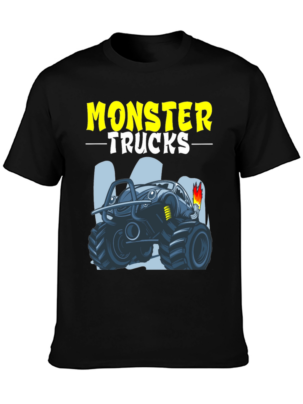 Monster Trucks Graphic Tee - Cool Design!