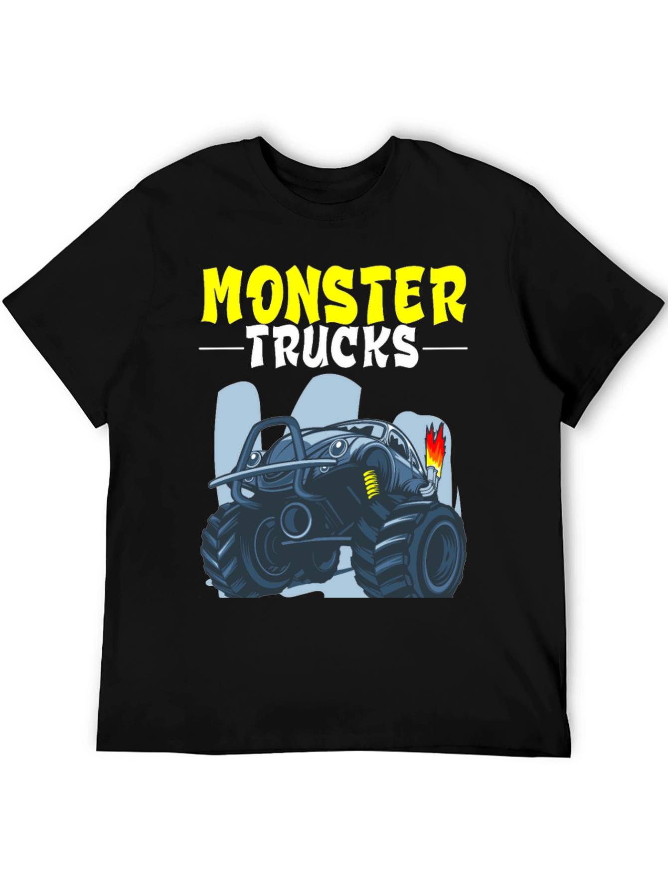 Monster Trucks Graphic Tee - Cool Design!
