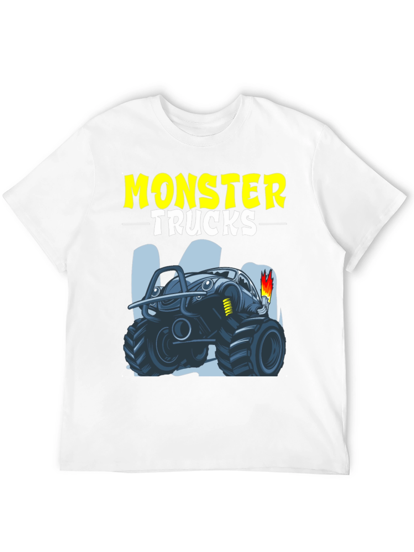 Monster Trucks Graphic Tee - Cool Design!