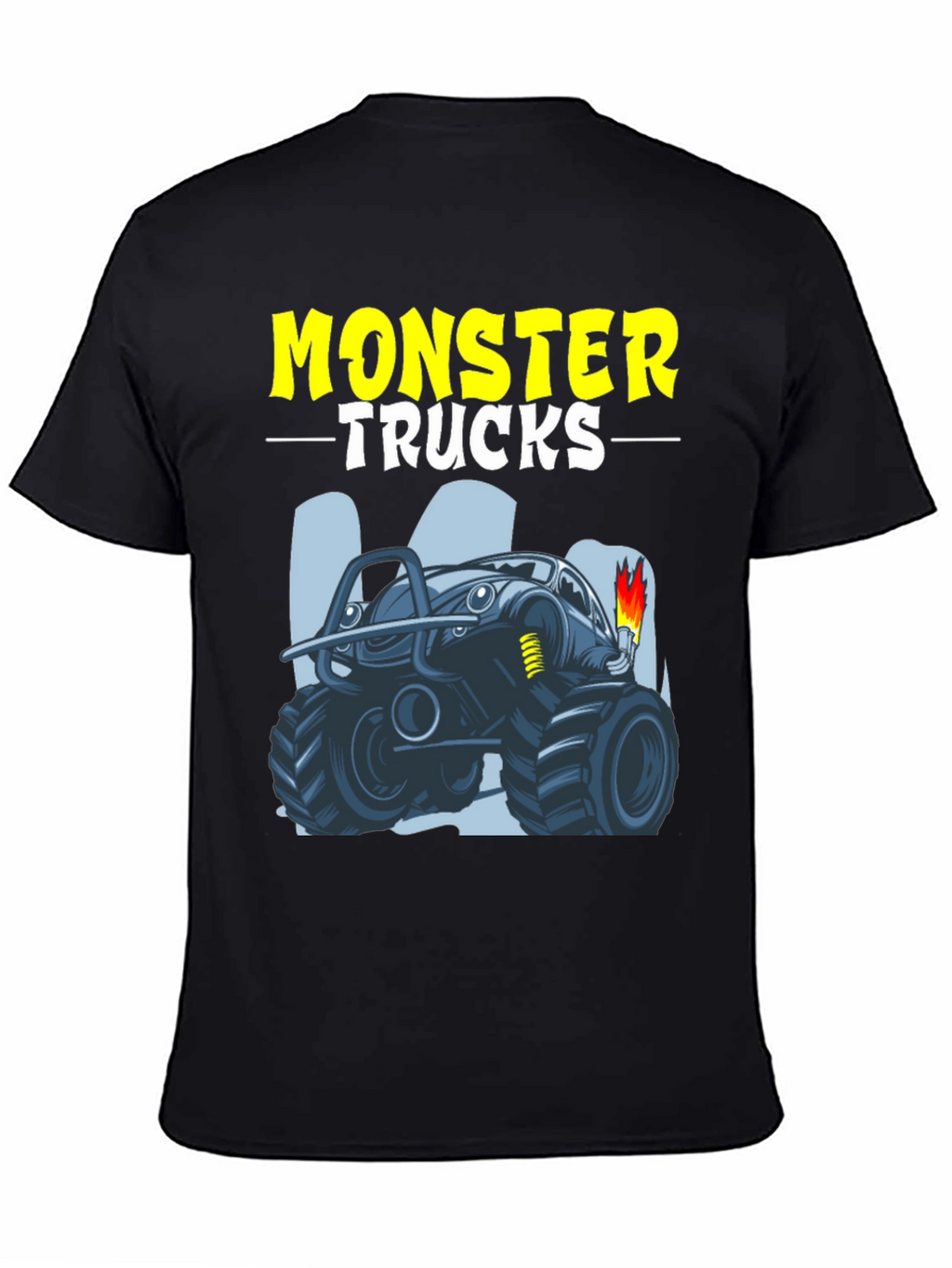 Monster Trucks Graphic Tee - Cool Design!